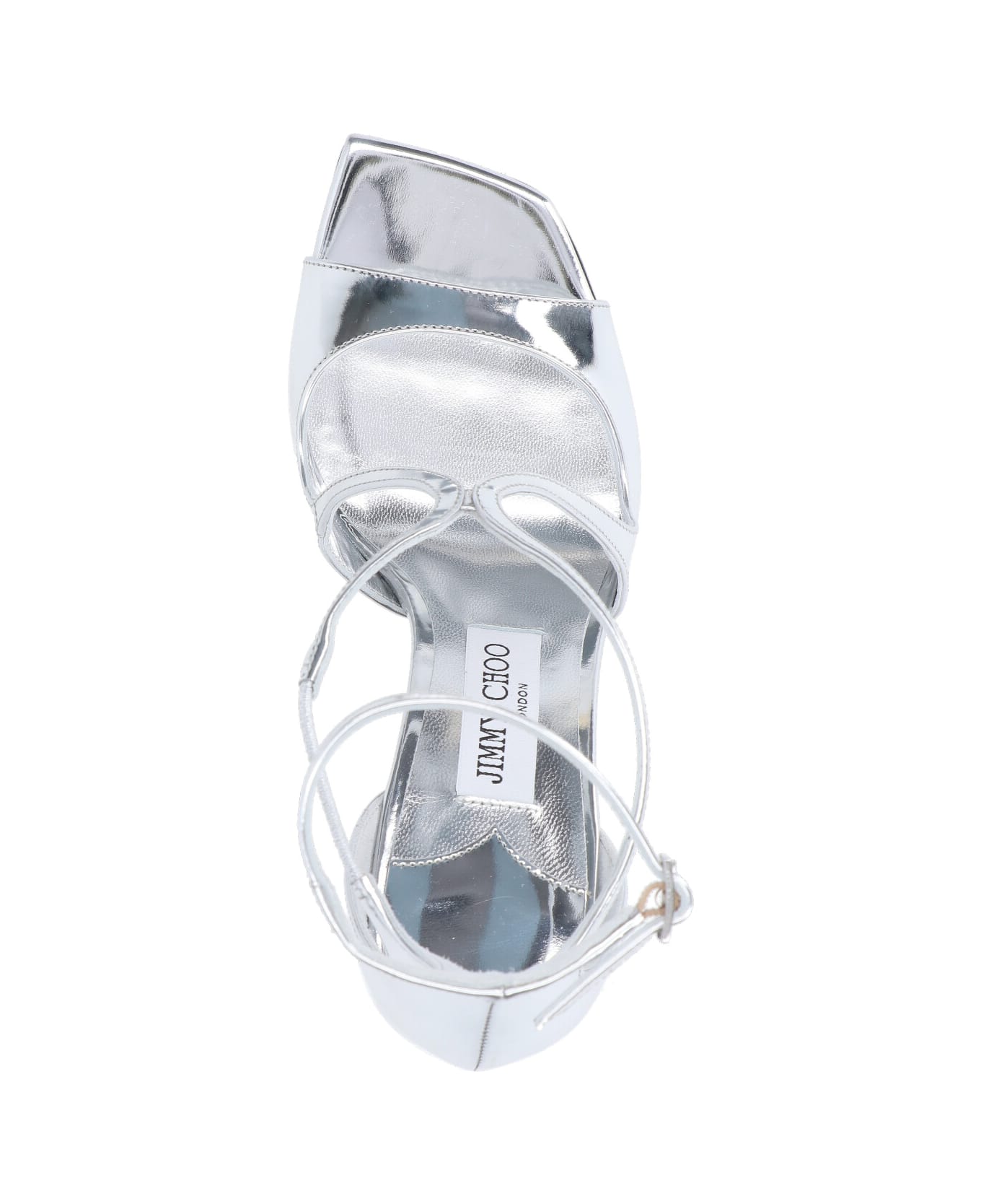 Jimmy Choo 
azia 95
 Sandals - Silver