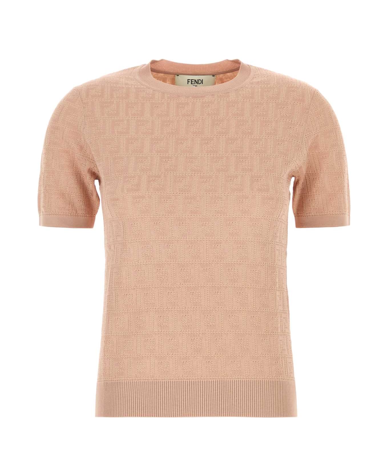 Tシャツ・カットソー Fendi Pink Cotton Blend Sweater Fendi Pink Cotton Blend Sweater | italist