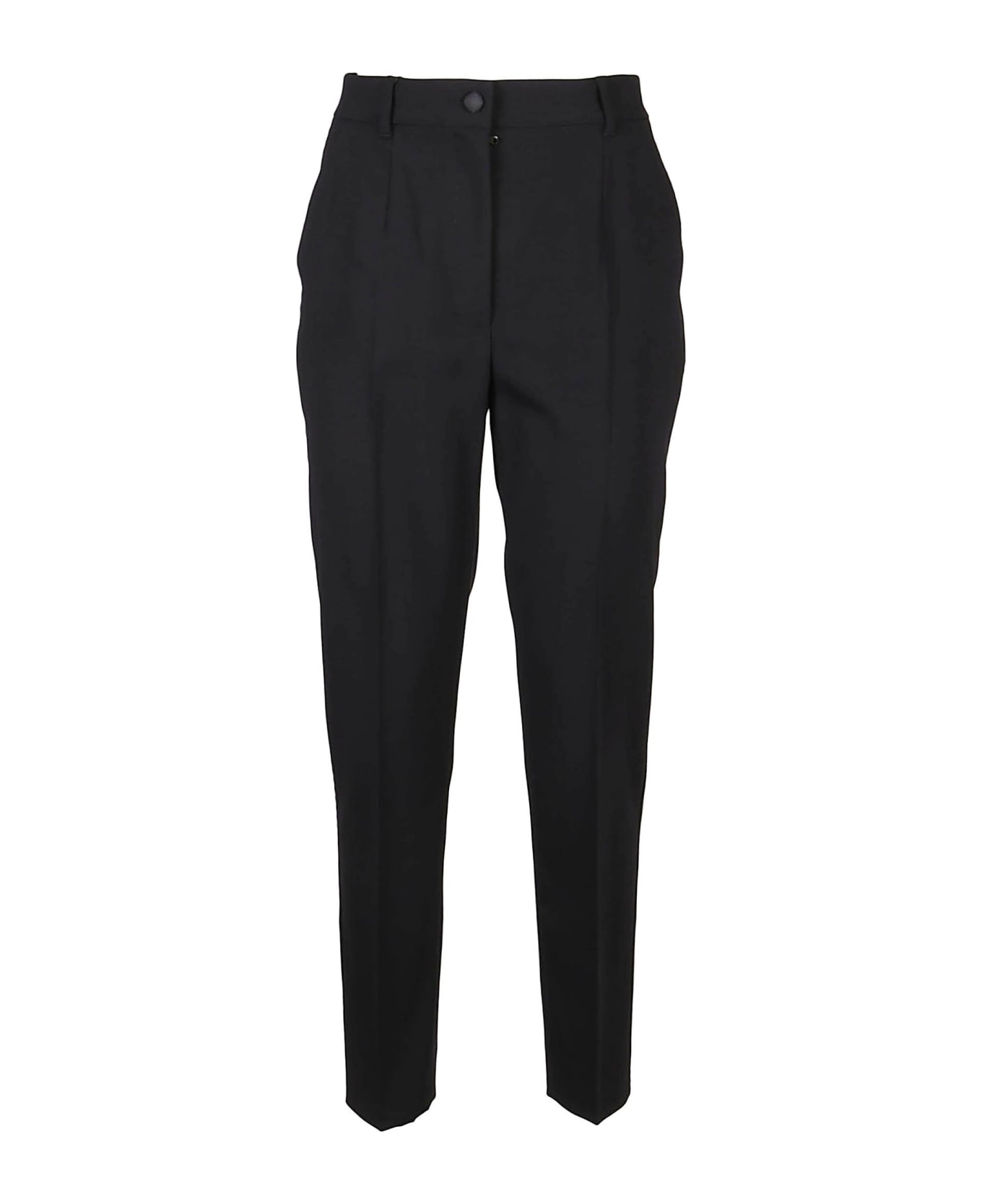 Dolce & Gabbana Regular Fit Trousers - Black