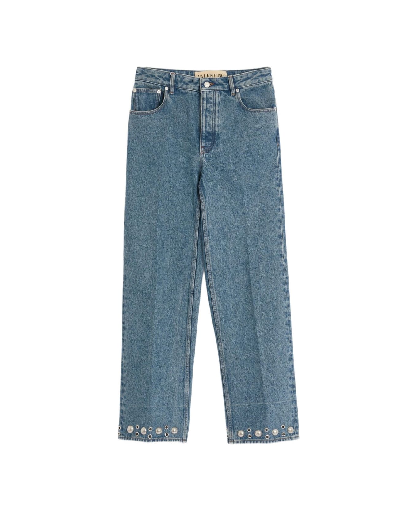 Valentino Denim Cotton Jeans - Blue