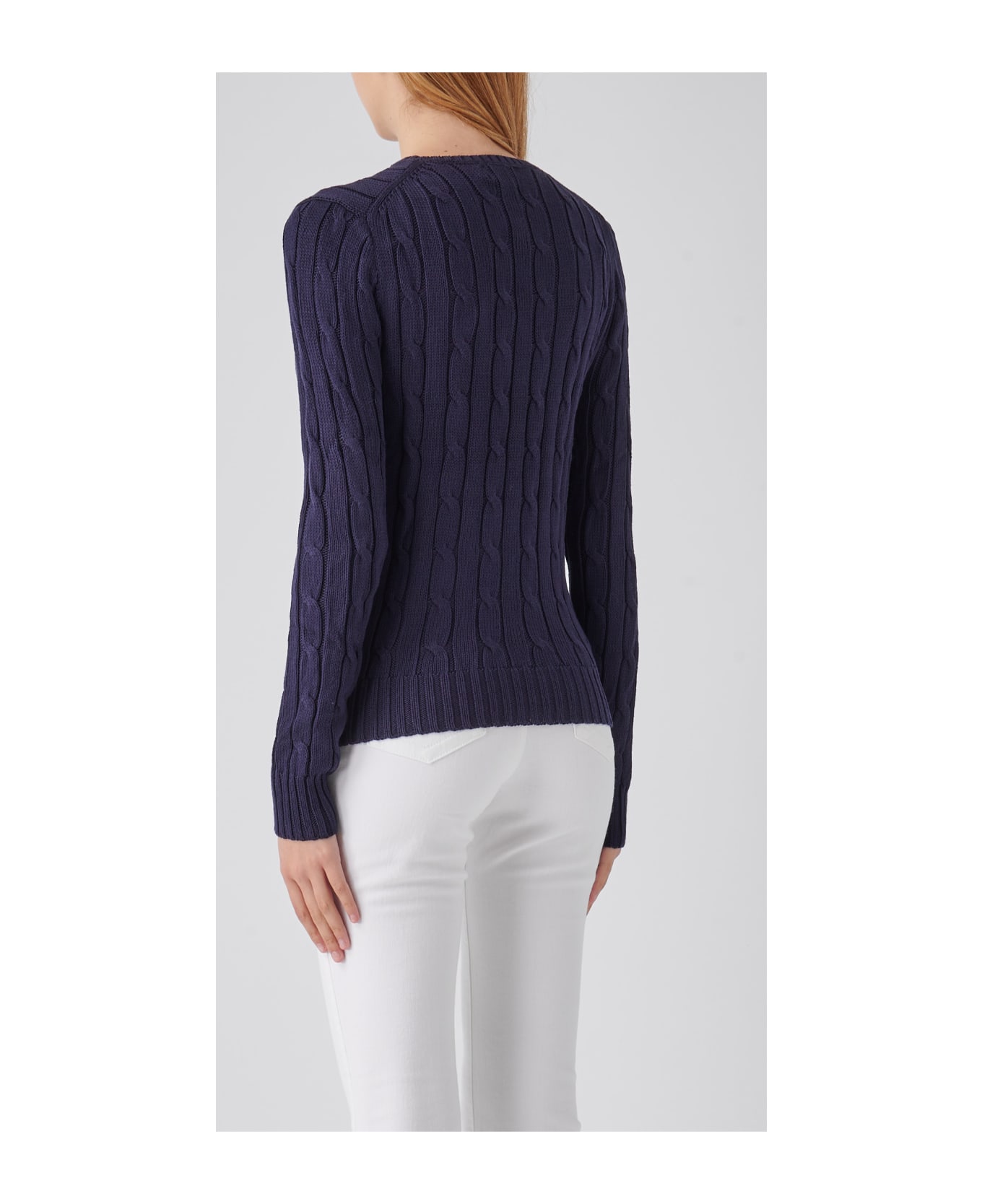Polo Ralph Lauren Julianna Sweater - NAVY ニットウェア