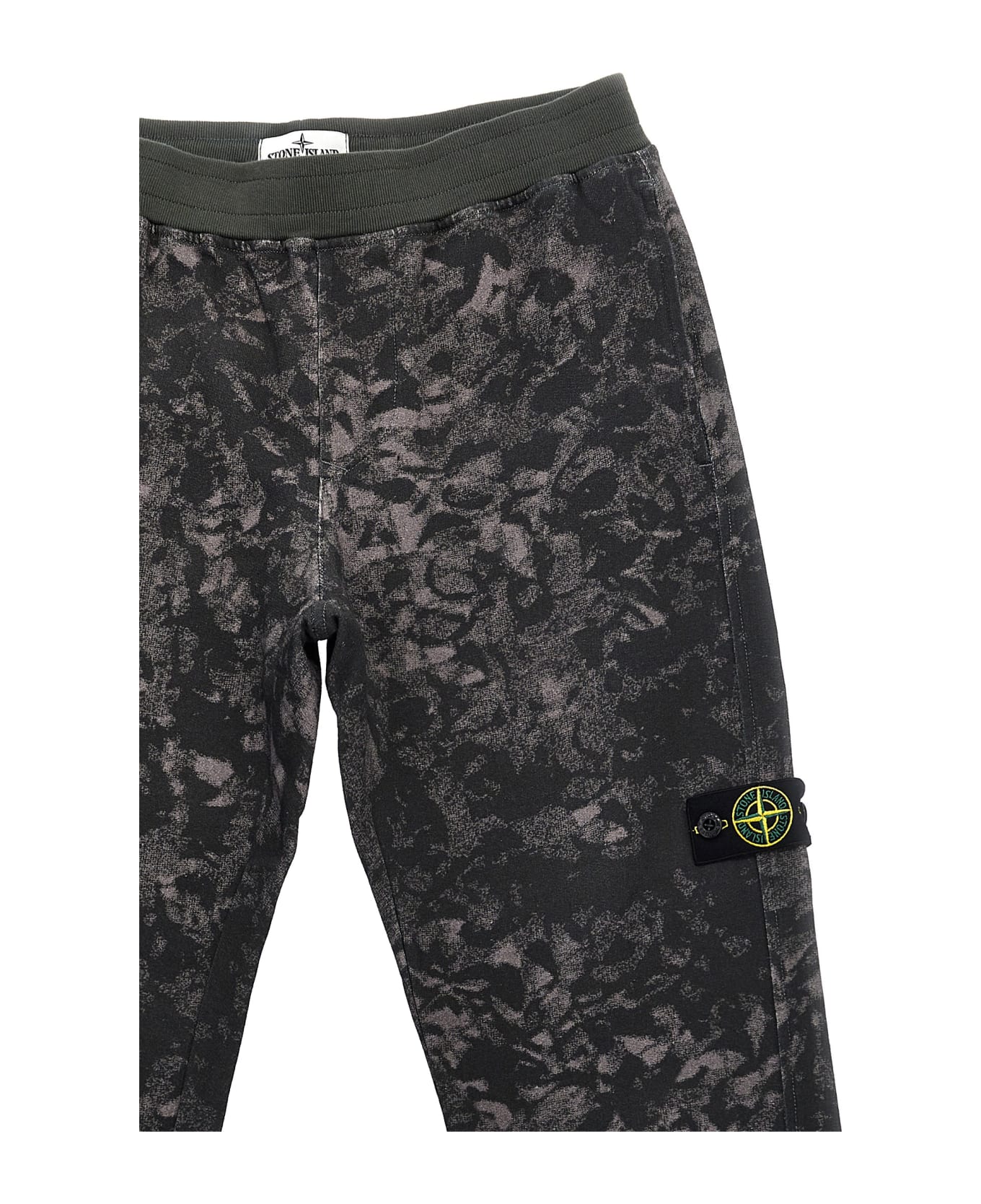 Stone Island Junior Press Joggers - Black  