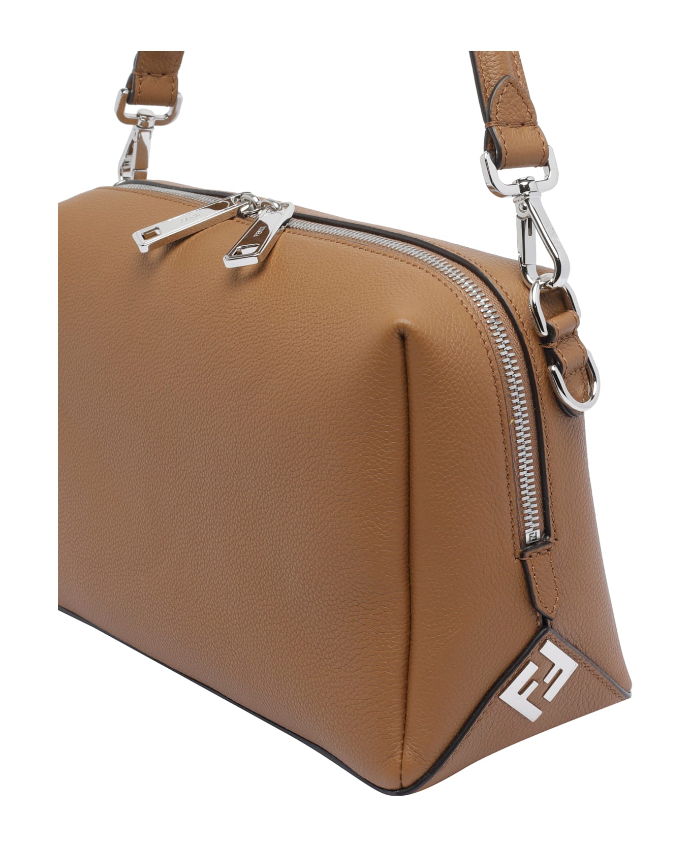 Fendi Medium Fendi Lui Crossbody Bag - Beige