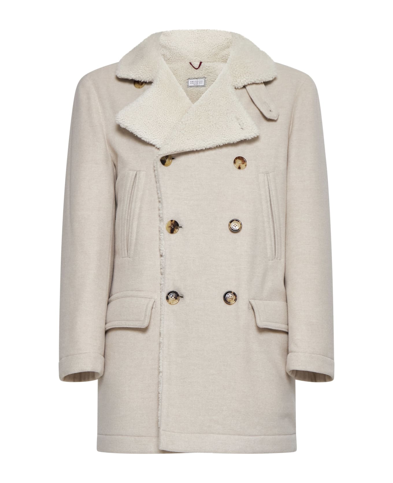 Brunello Cucinelli Coat - White