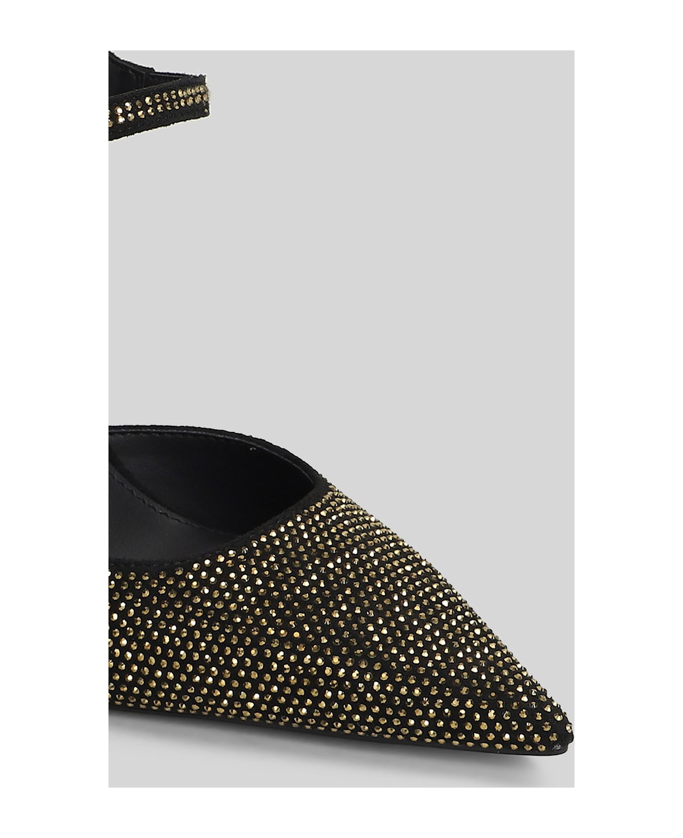 Kurt Geiger Mayfair Point Pumps In Black Suede - black