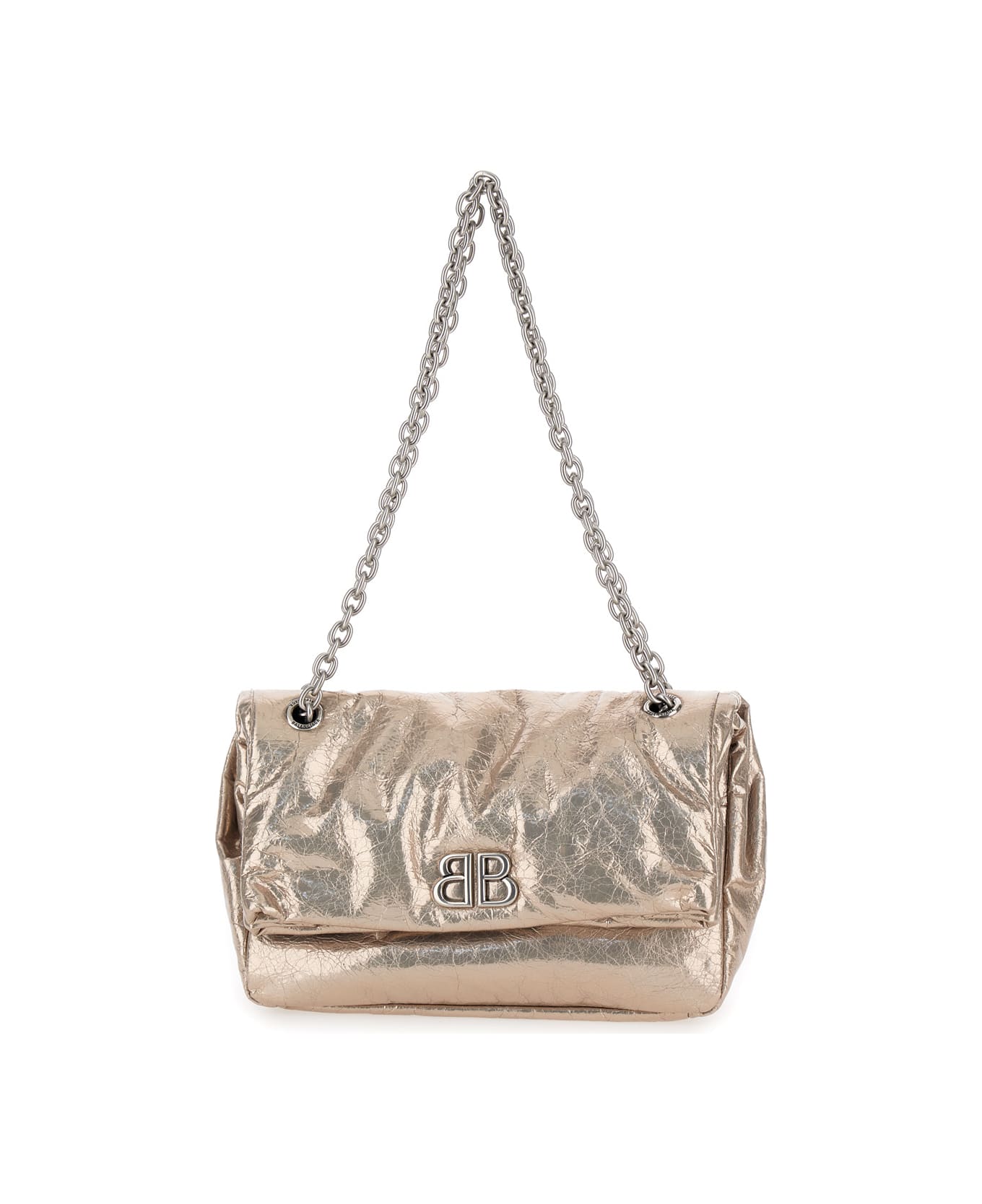 Balenciaga Monaco Shoulder Bag - Stone Beige