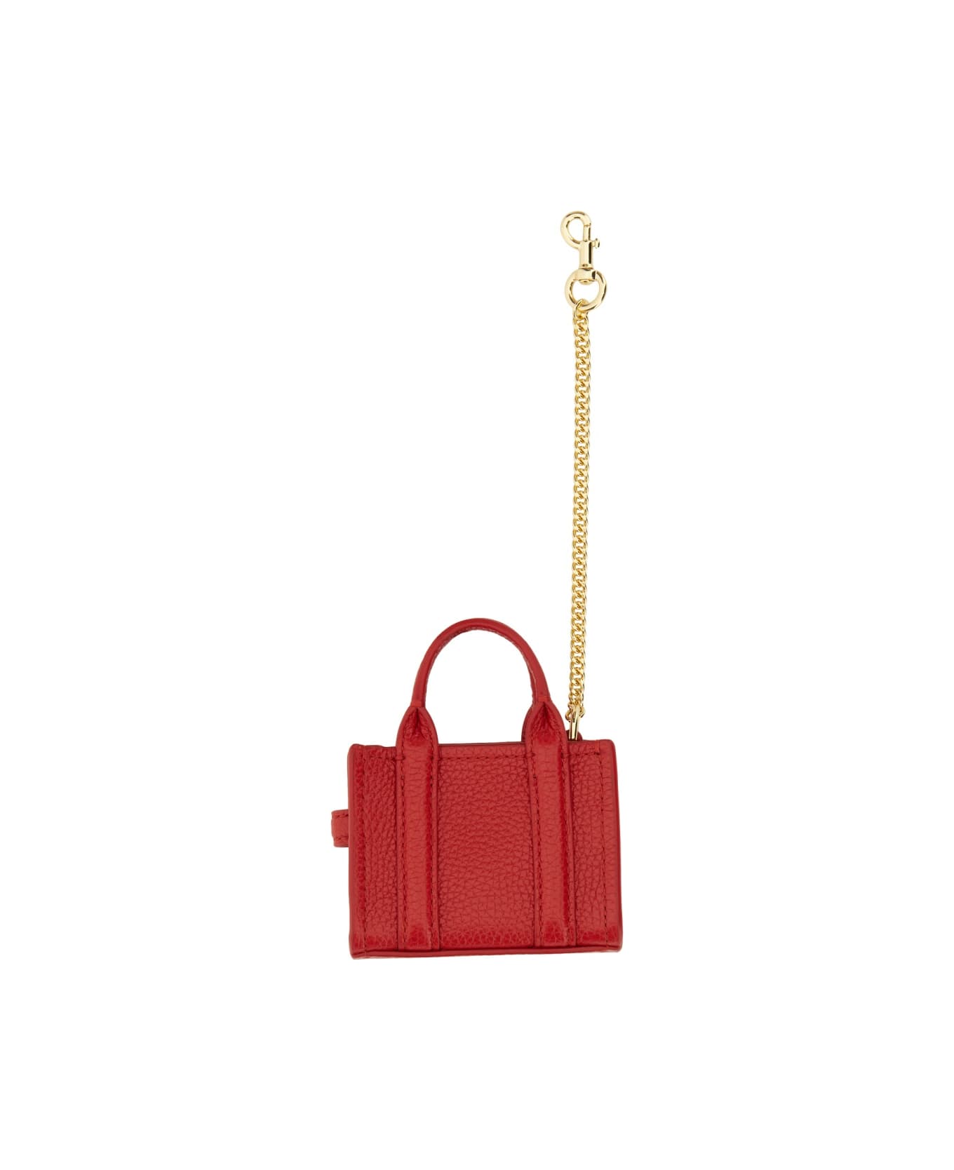 Marc Jacobs Keychain "the Tote" Dwarf - RED キーリング