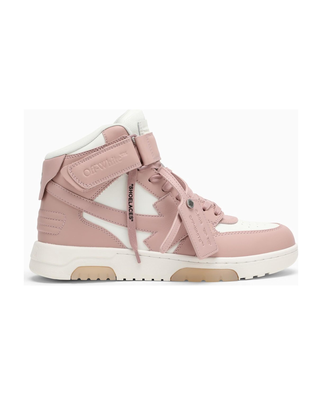 Off-White Out Of Office White\/pink High Trainer - PINK WHITE スニーカー