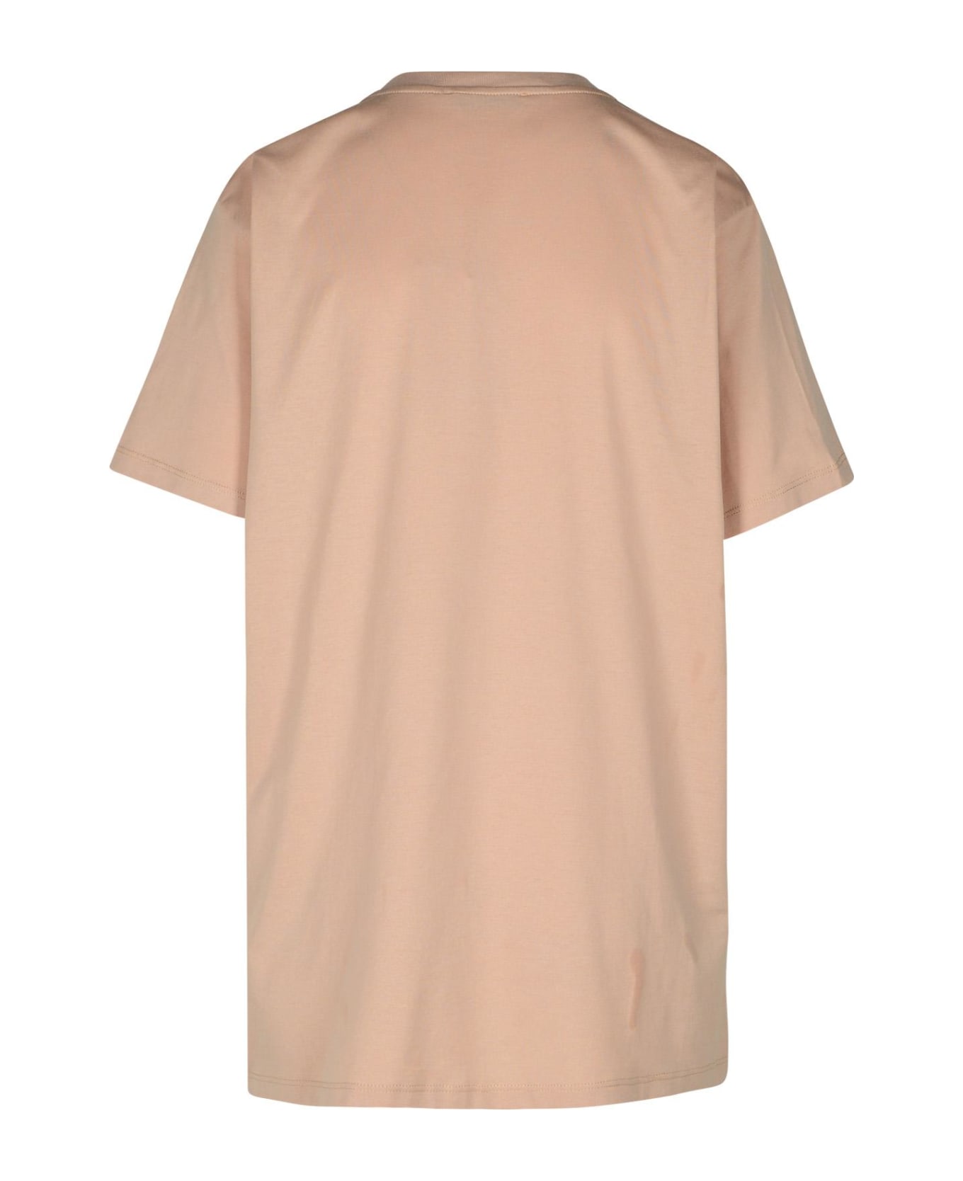 Max Mara Mango' Nude Cotton T-shirt - Nude