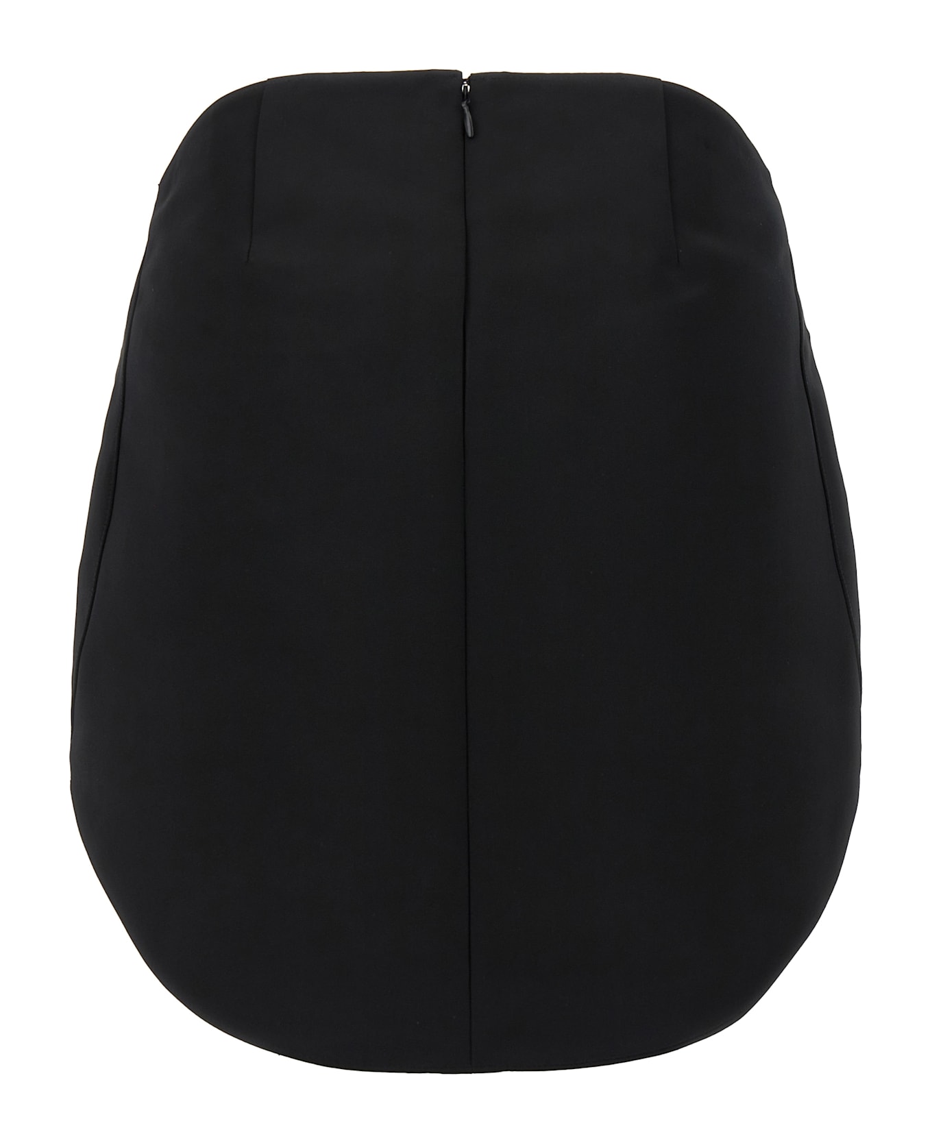 Courrèges 
circle Satin
 Skirt