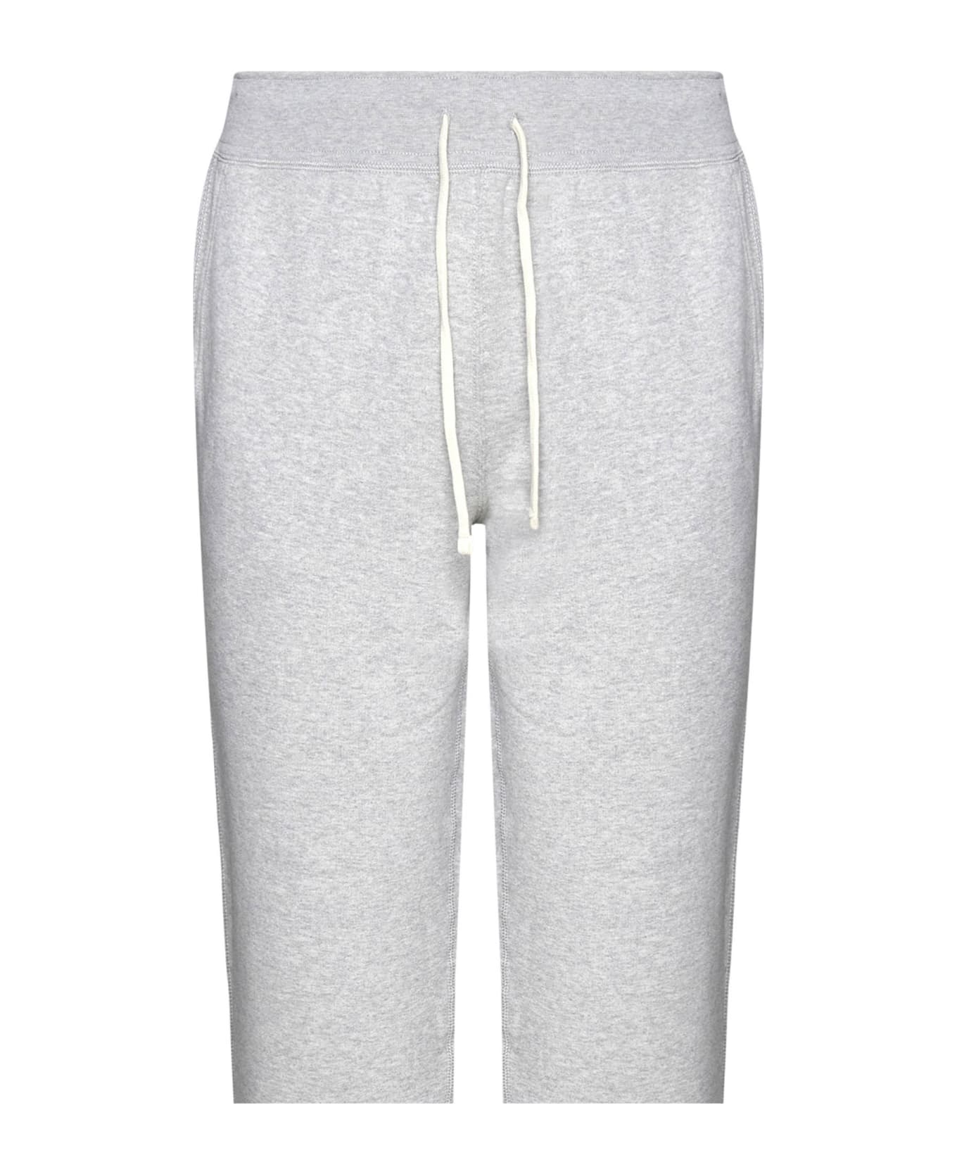 Polo Ralph Lauren Grey Cotton Blend Sporty Pants - Grey