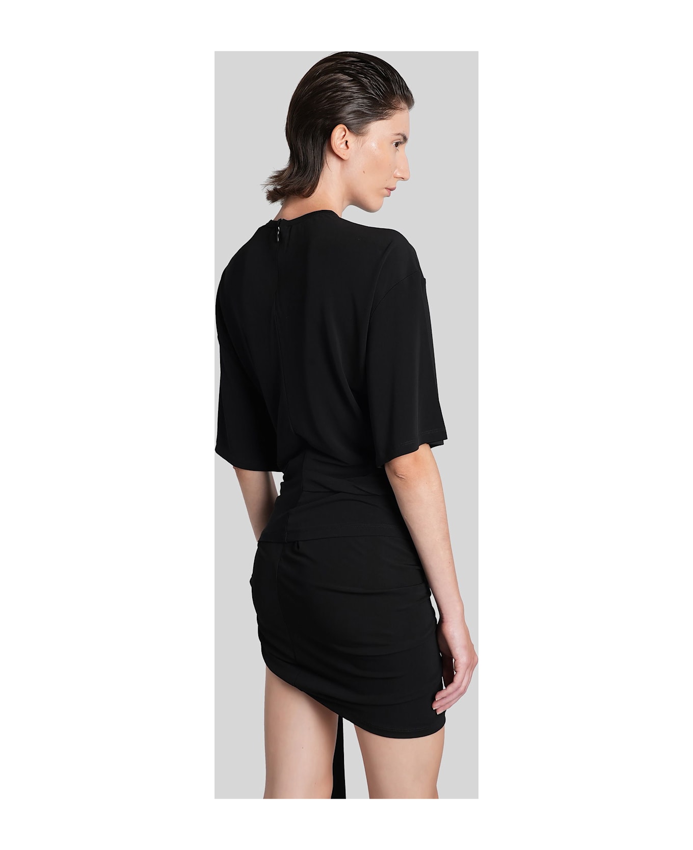 Christopher Esber T-shirt In Black Viscose - black