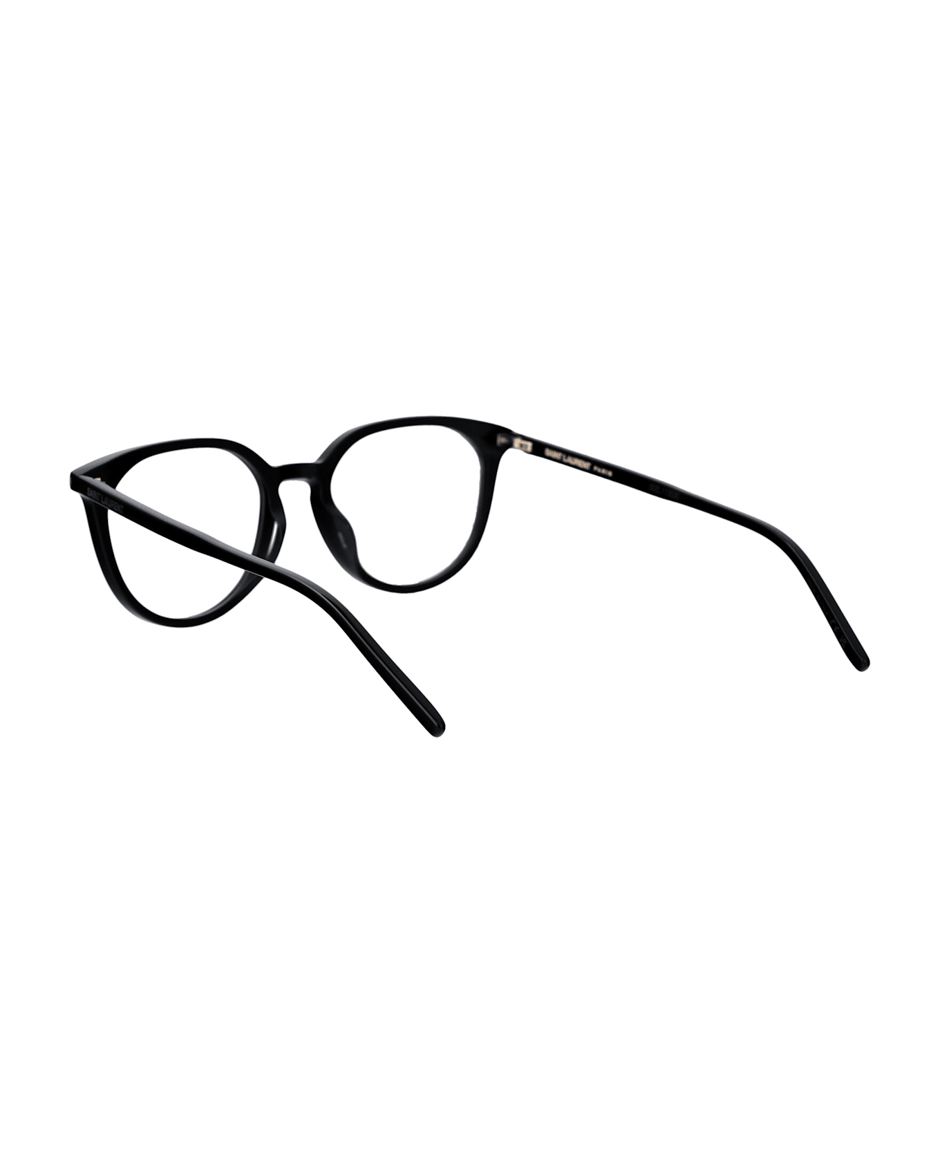 Saint Laurent Eyewear Sl 681/f Glasses - 001 BLACK BLACK TRANSPARENT