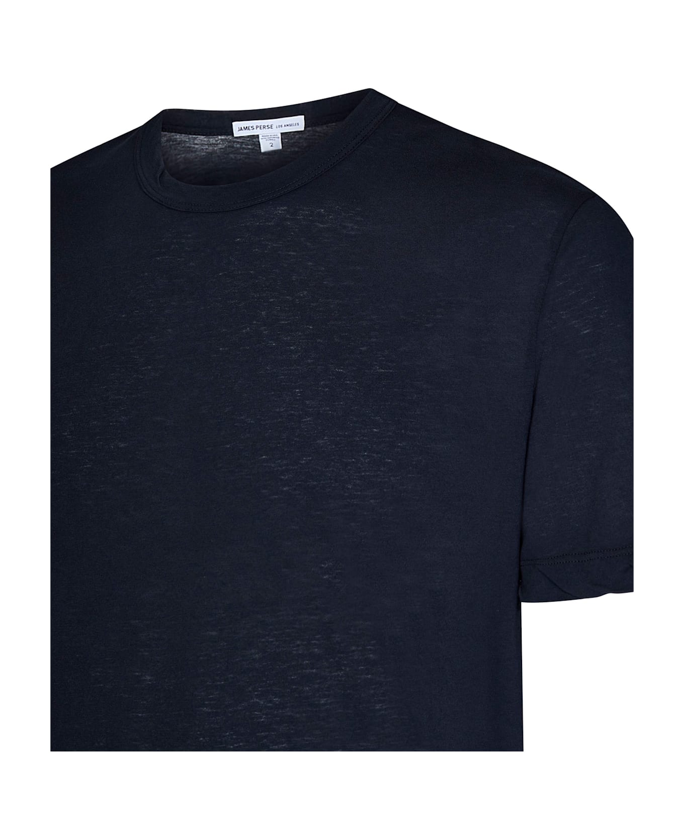 James Perse Clear Jersey Crew T-shirt - Blue