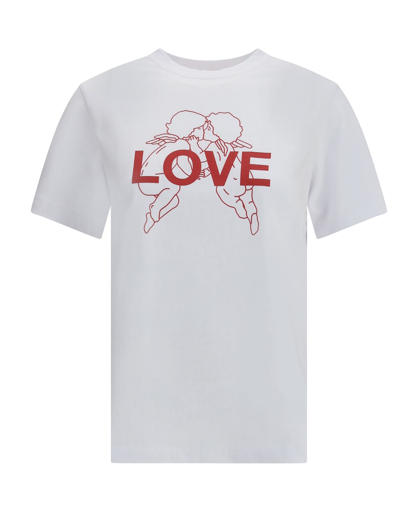 Fiorucci Kissing Angels Love Print Regular T-shirt Tシャツ