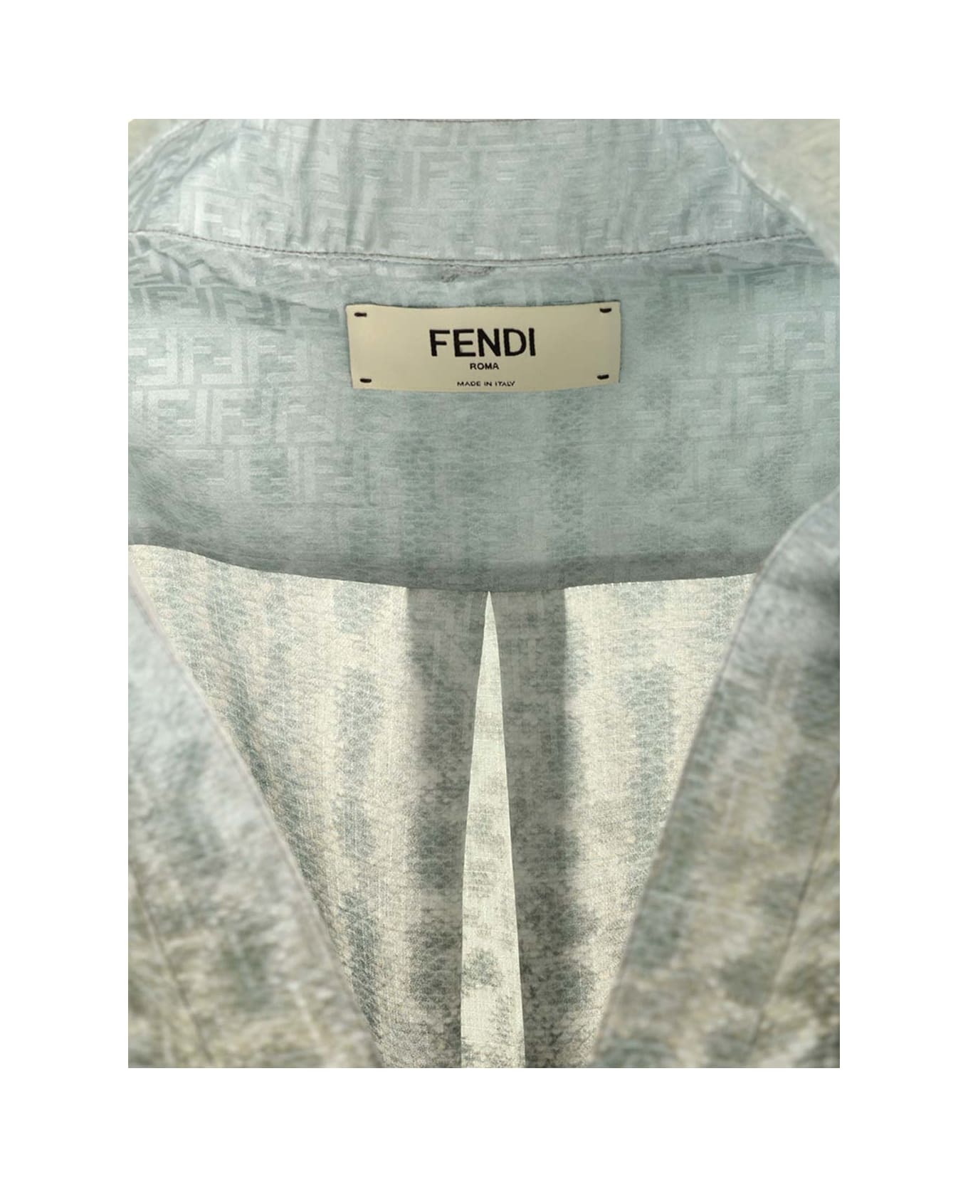 Fendi Silk Shirt - Blue