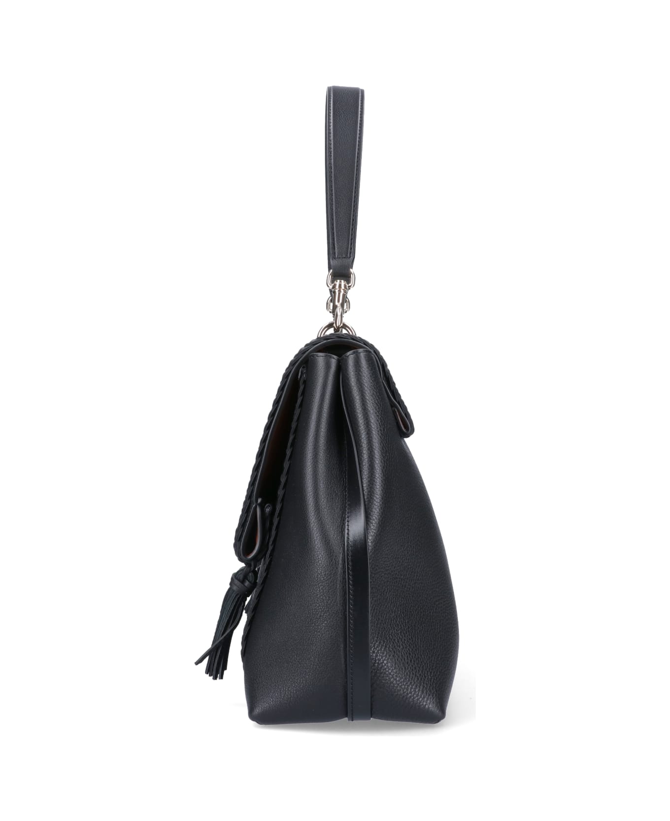 Chloé Penelope Large Leather Bag - Black