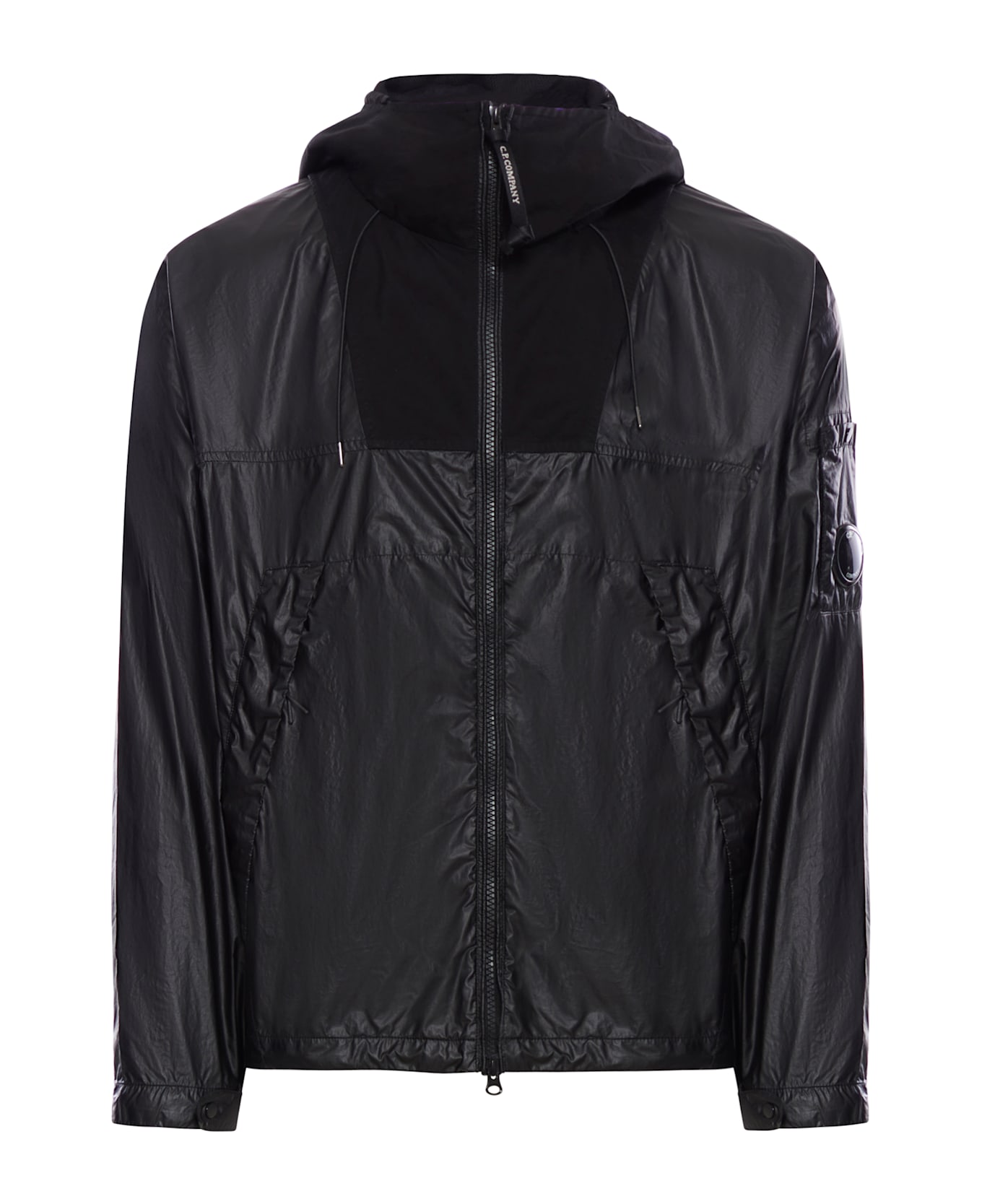 C.P. Company Cs Ii Hooded Lens Jacket - Black