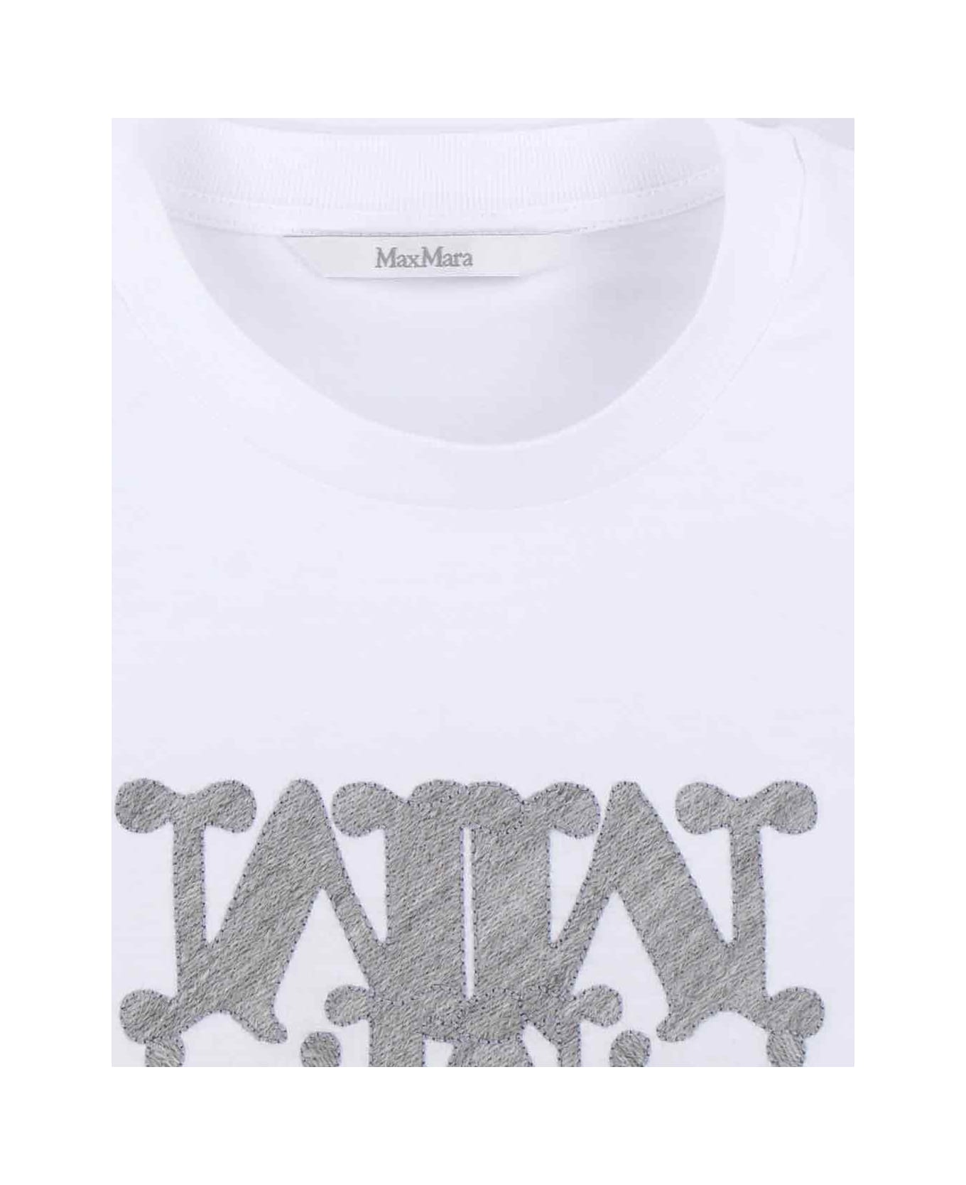 Max Mara Logo T-shirt - White