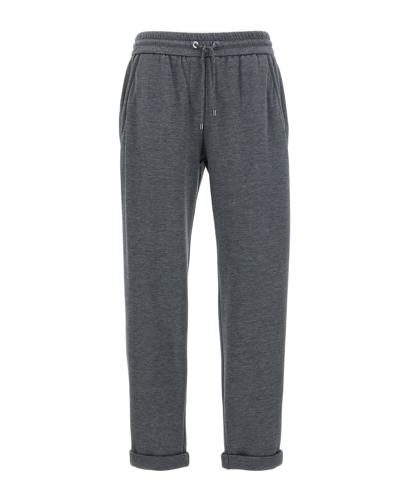 Brunello Cucinelli 
monile
 Joggers - Gray