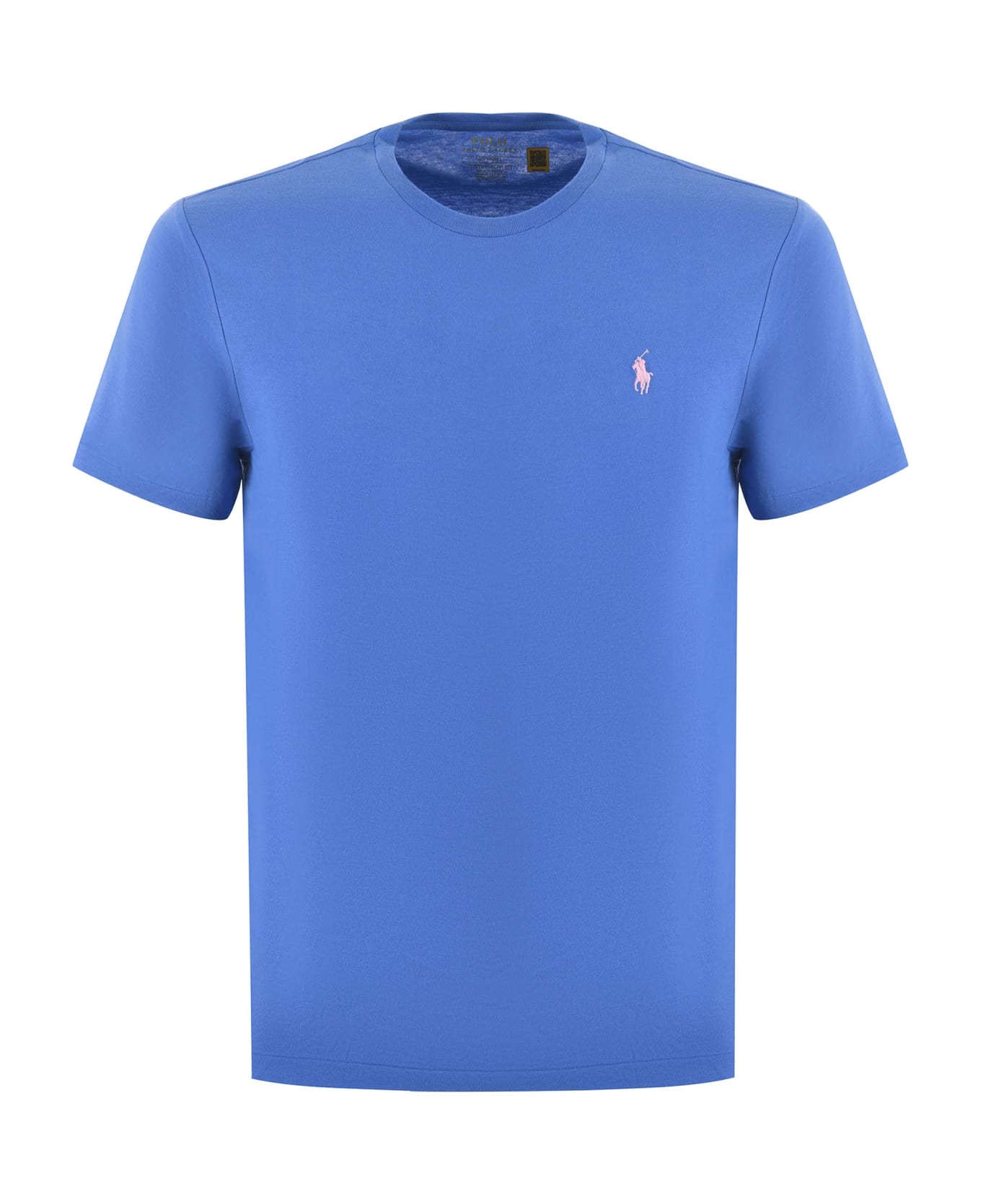 Polo Ralph Lauren T-shirt In Cotton - Azzurro