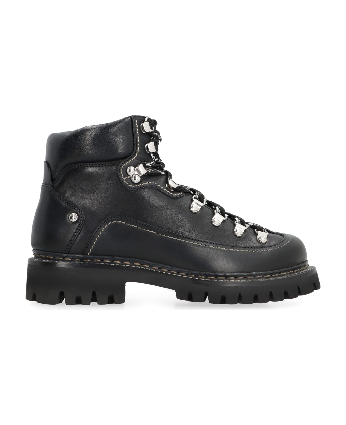 Dsquared2 Canadian Lace-up Leather Ankle Boots