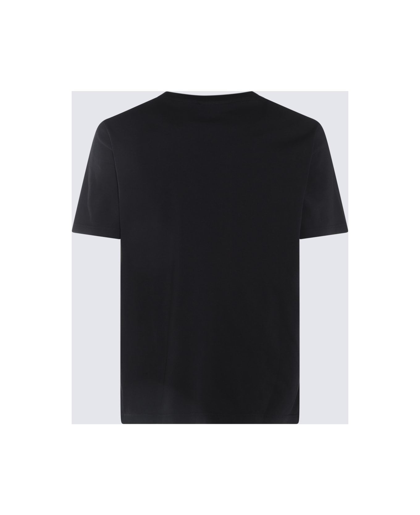 Maison Kitsuné Black Cotton T-shirt - Black シャツ