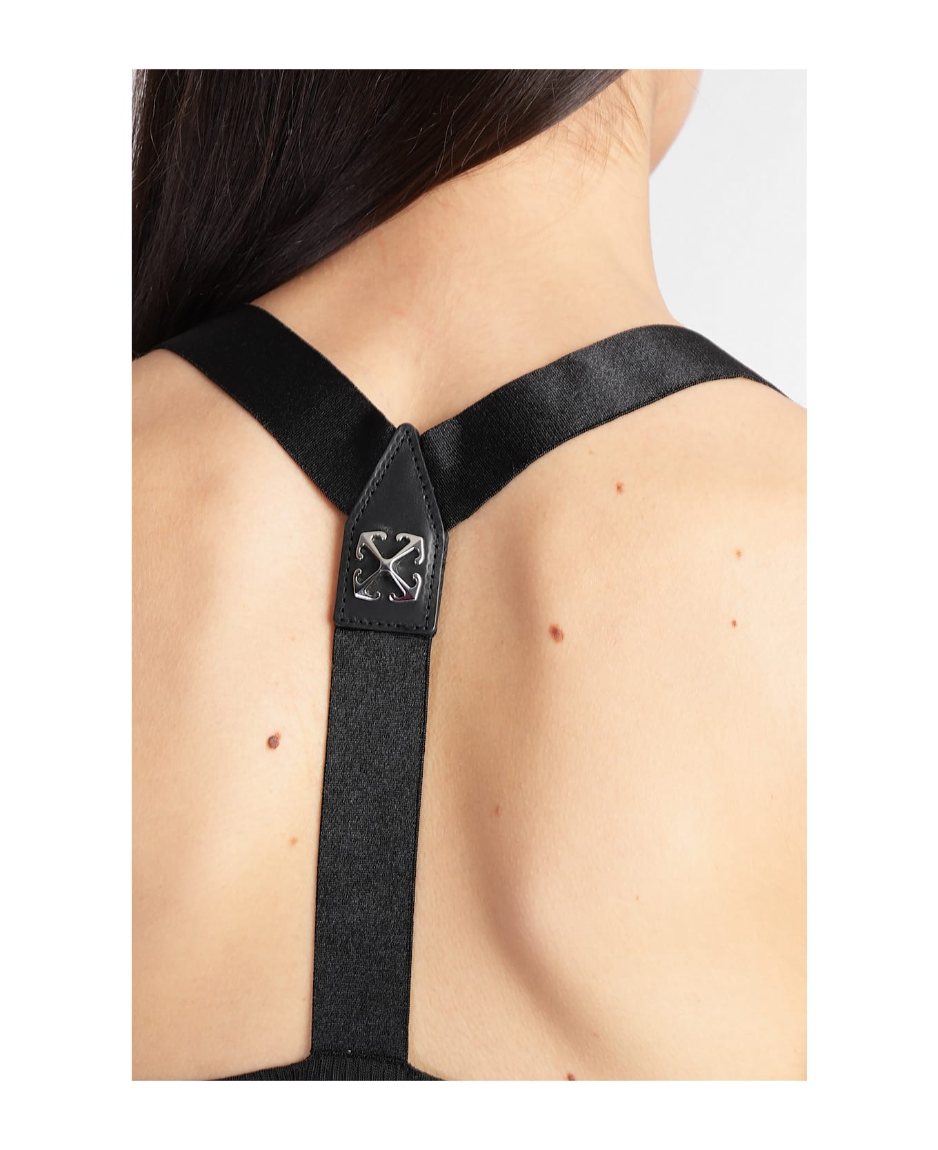 Off-White Topwear In Black Viscose - black