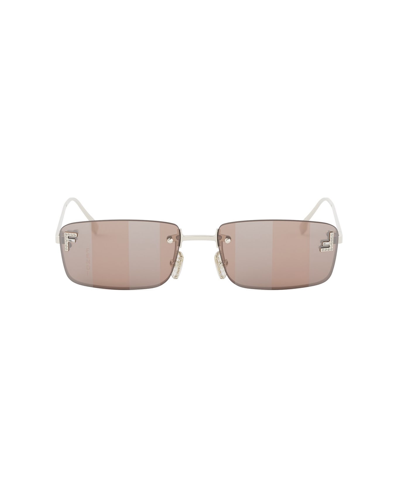 Fendi Eyewear Fendi Fe4172us Fendi First Crystal 32g Oro Sunglasses - Oro