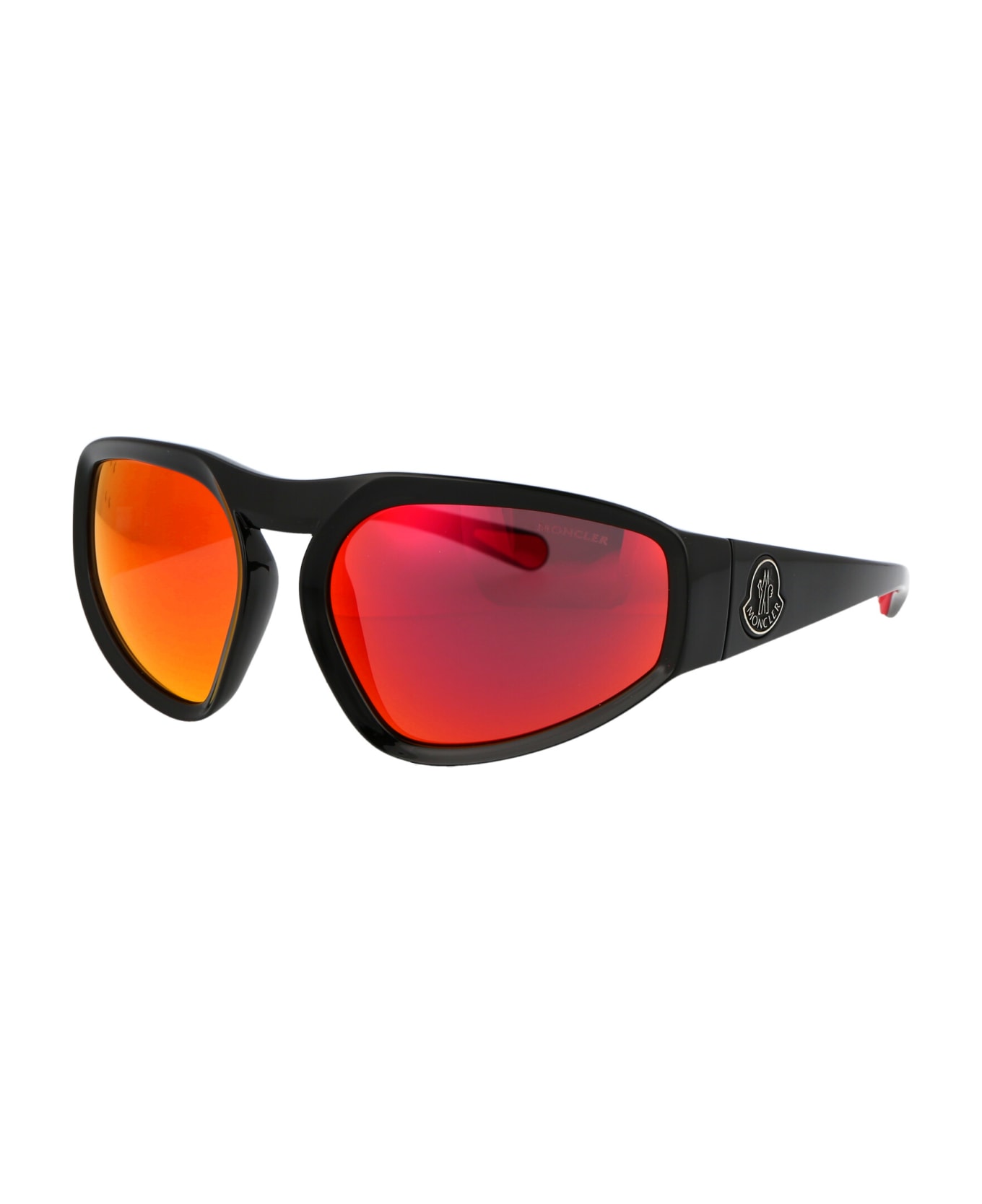Moncler Eyewear Ml0248 Sunglasses - 01U BLACK