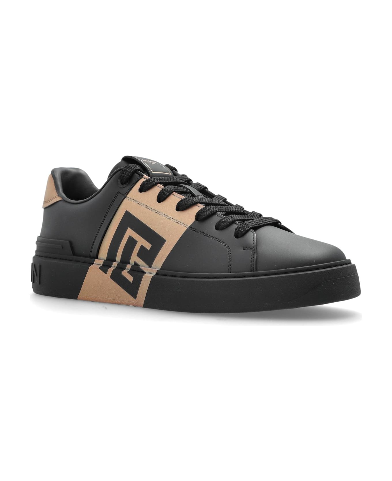 Balmain 
b-court
 Sports Shoes - BLACK/BROWN