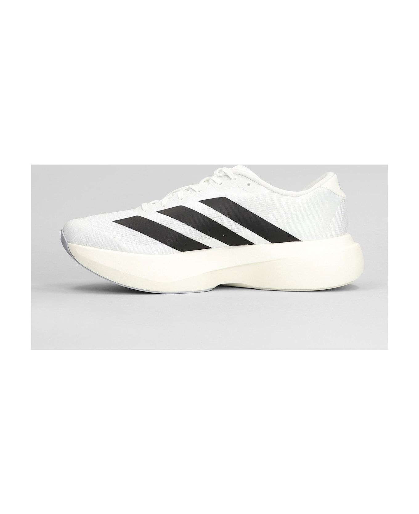 Adidas Adizero Evo Sl Sneakers In White Fabric - white
