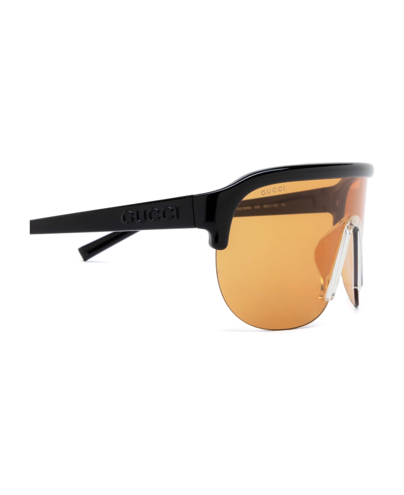 Gucci Eyewear Gg1645s Black Sunglasses - Black サングラス