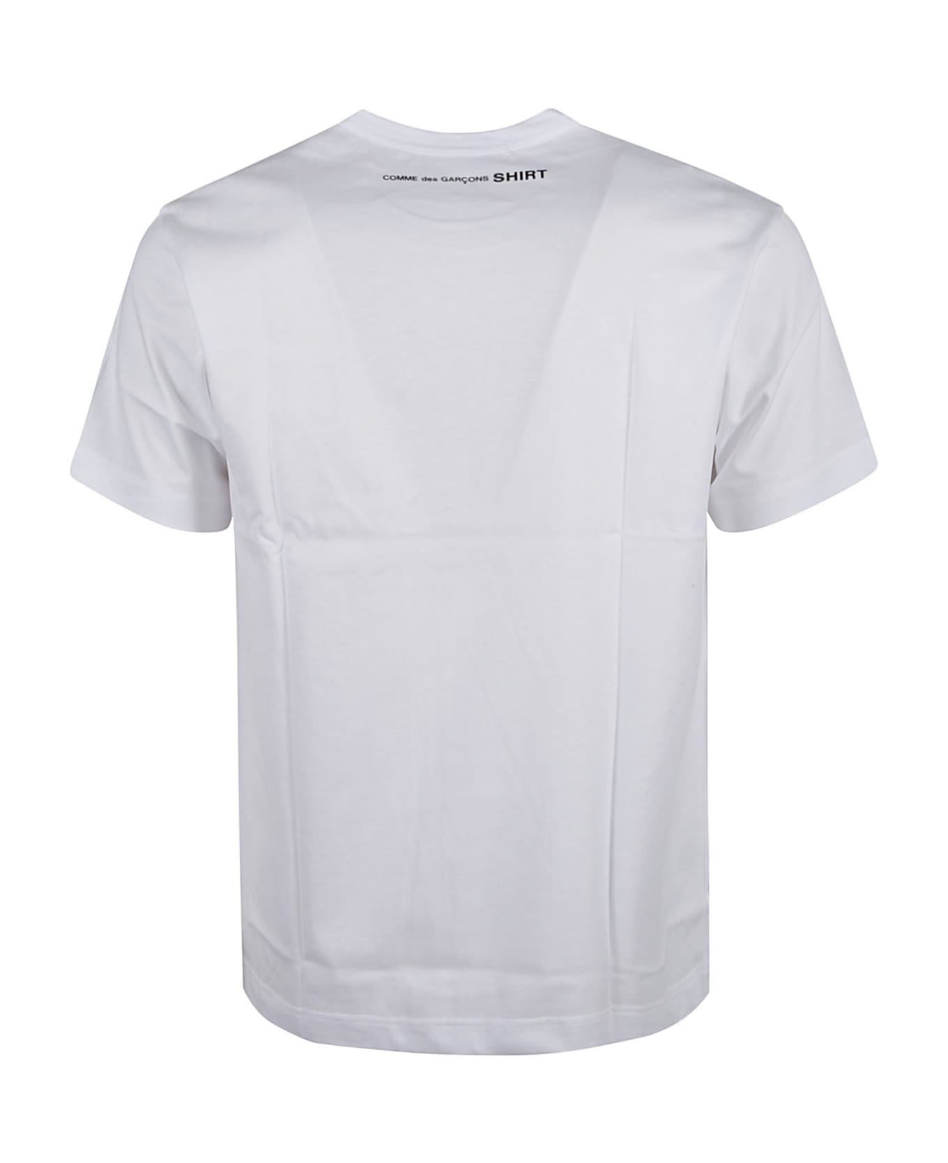 Comme des Garçons Shirt Round Neck T-shirt - White