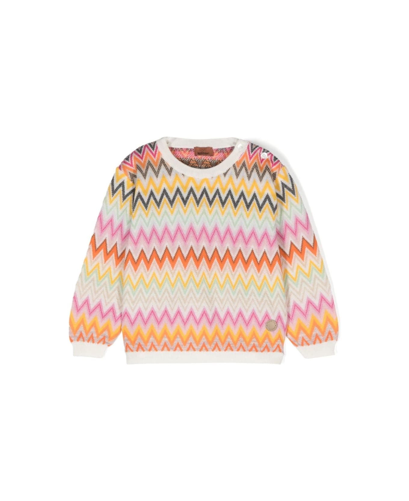 Missoni Kids Pull Motivo Zigzag - Multicolor