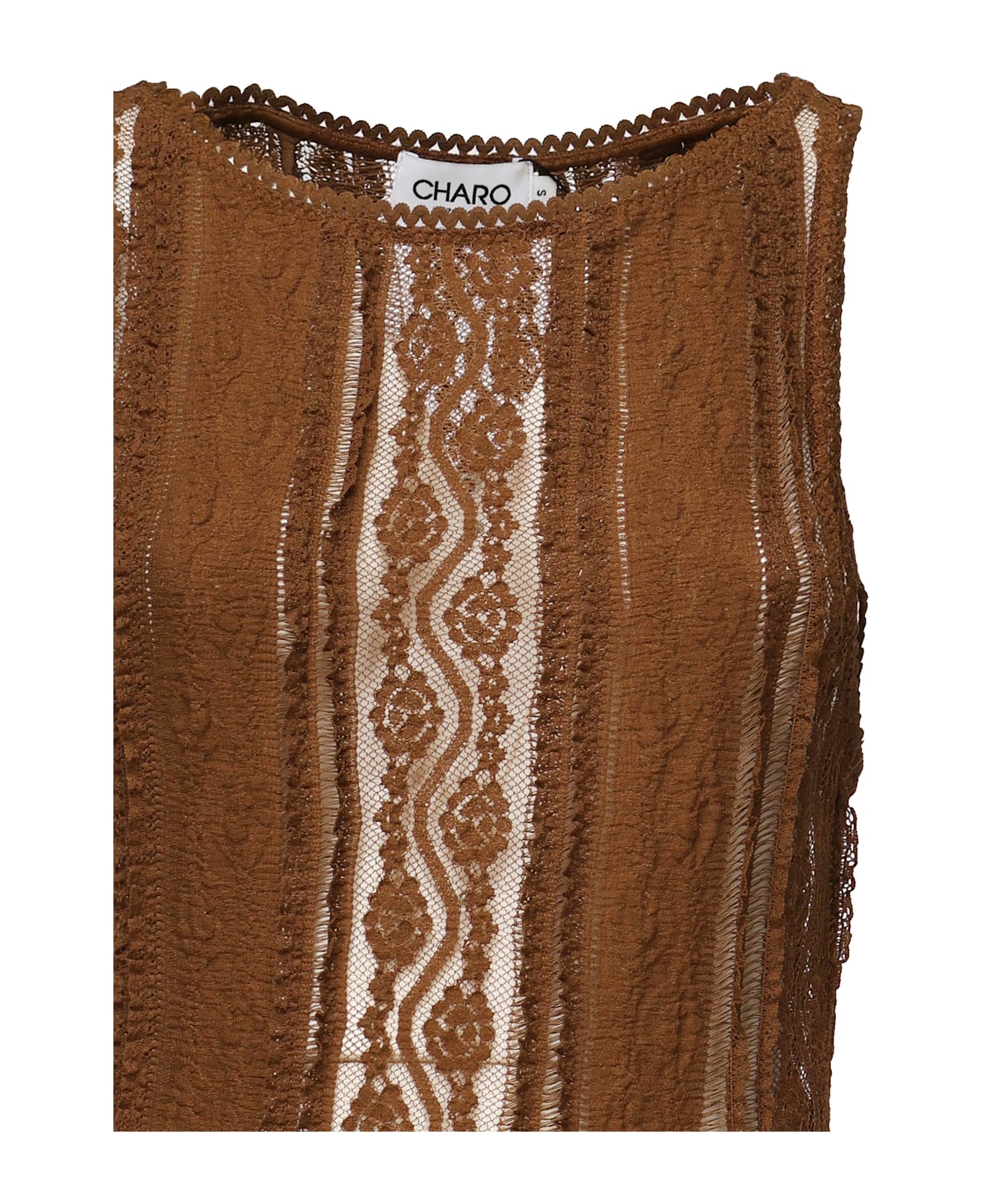 Charo Ruiz Ila Long Dress - Brown