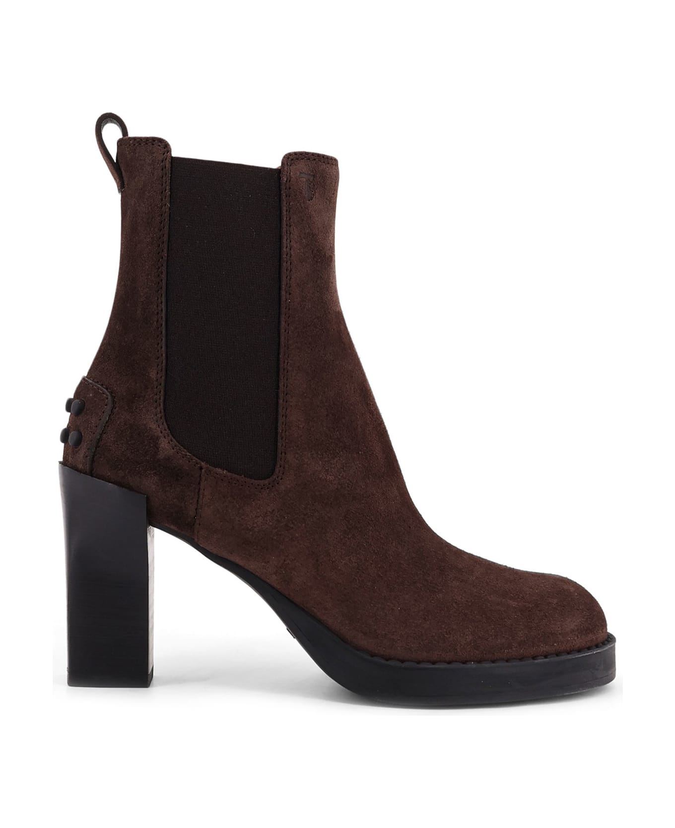 Tod
s Suede Ankle Boots - PALISSANDRO