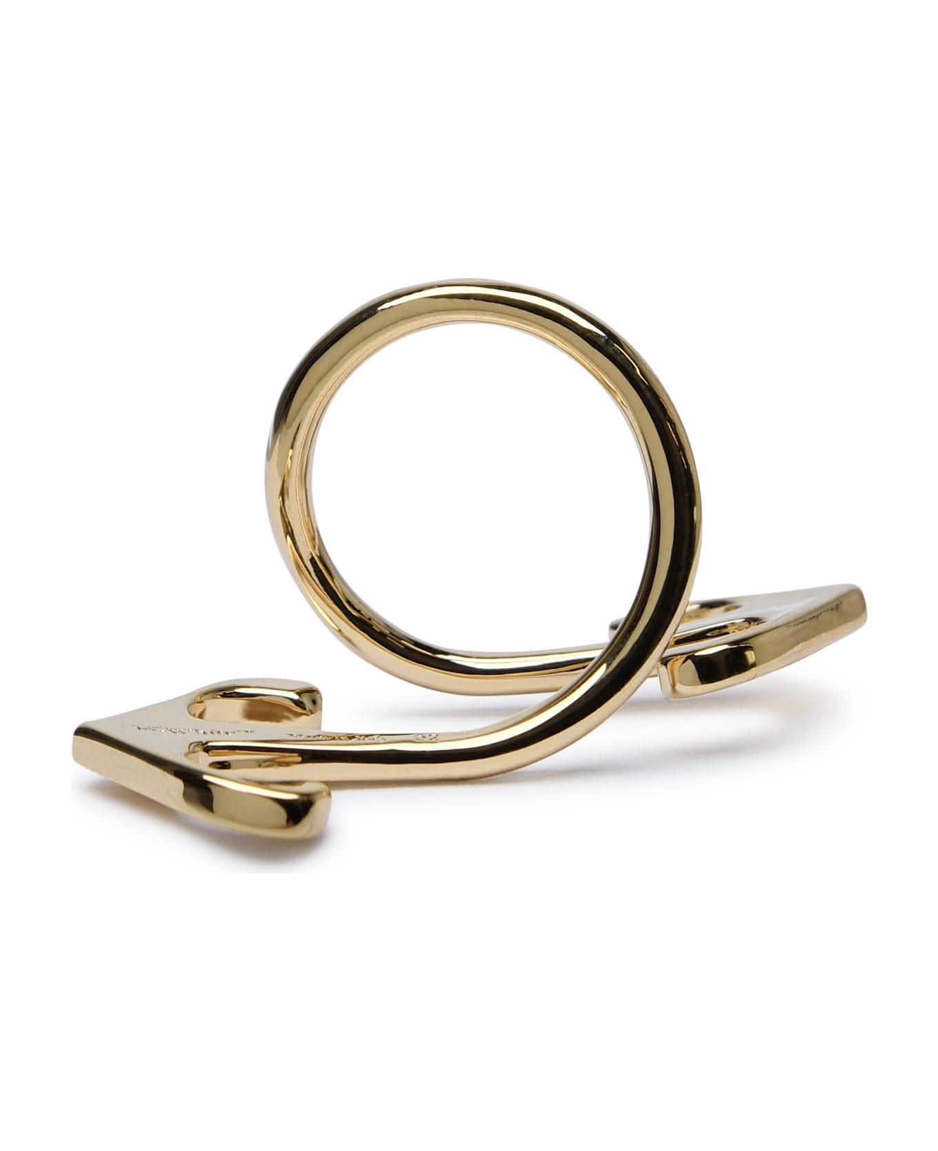 Off-White 'mono Arrow' Gold Brass Ring - Gold リング