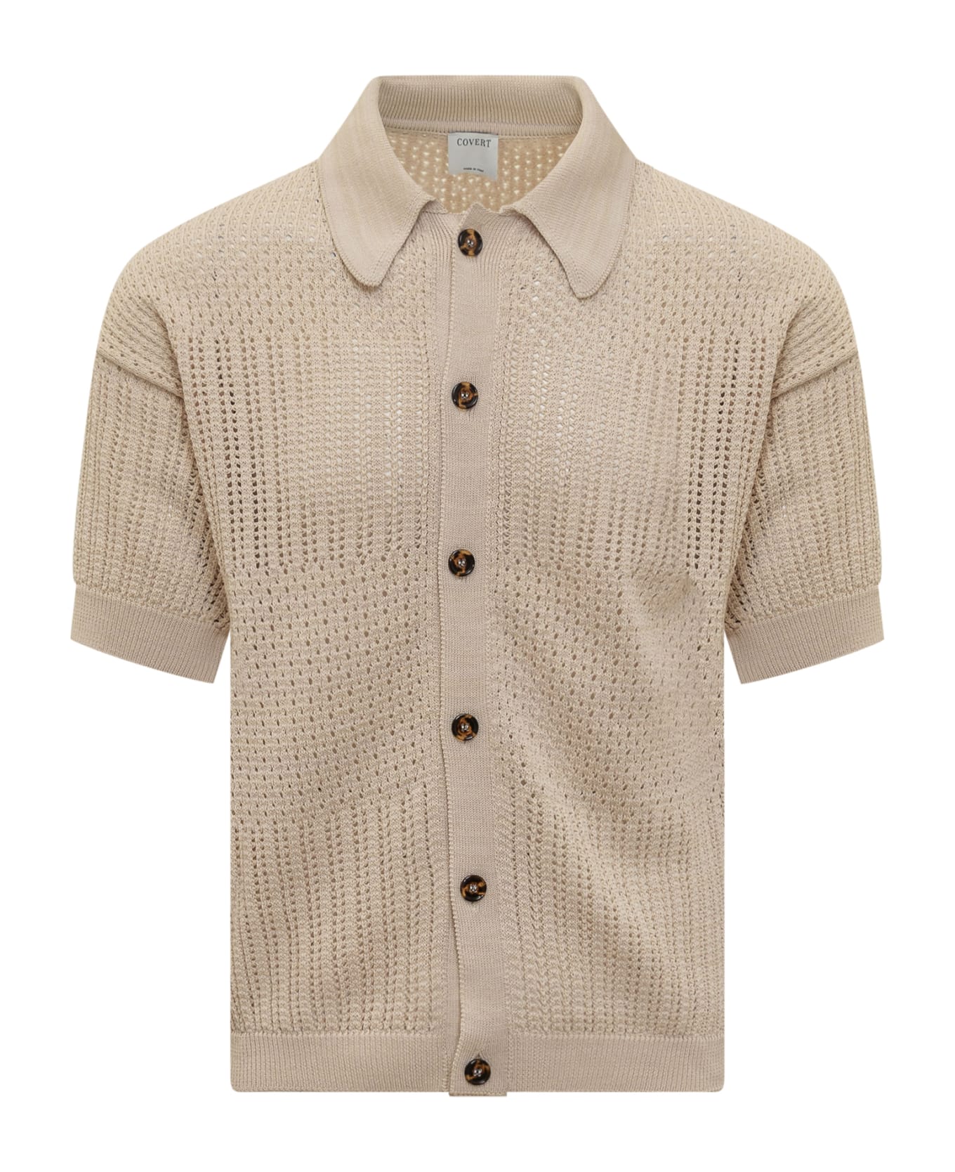 Covert Short Sleeves Polo - BEIGE ポロシャツ