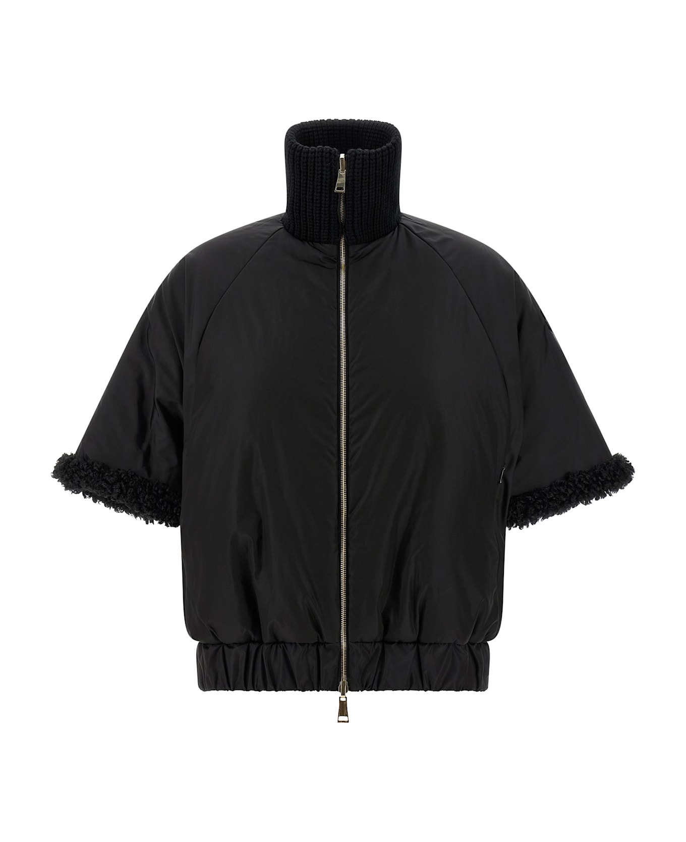 Moncler Reversible Cape - Black  
