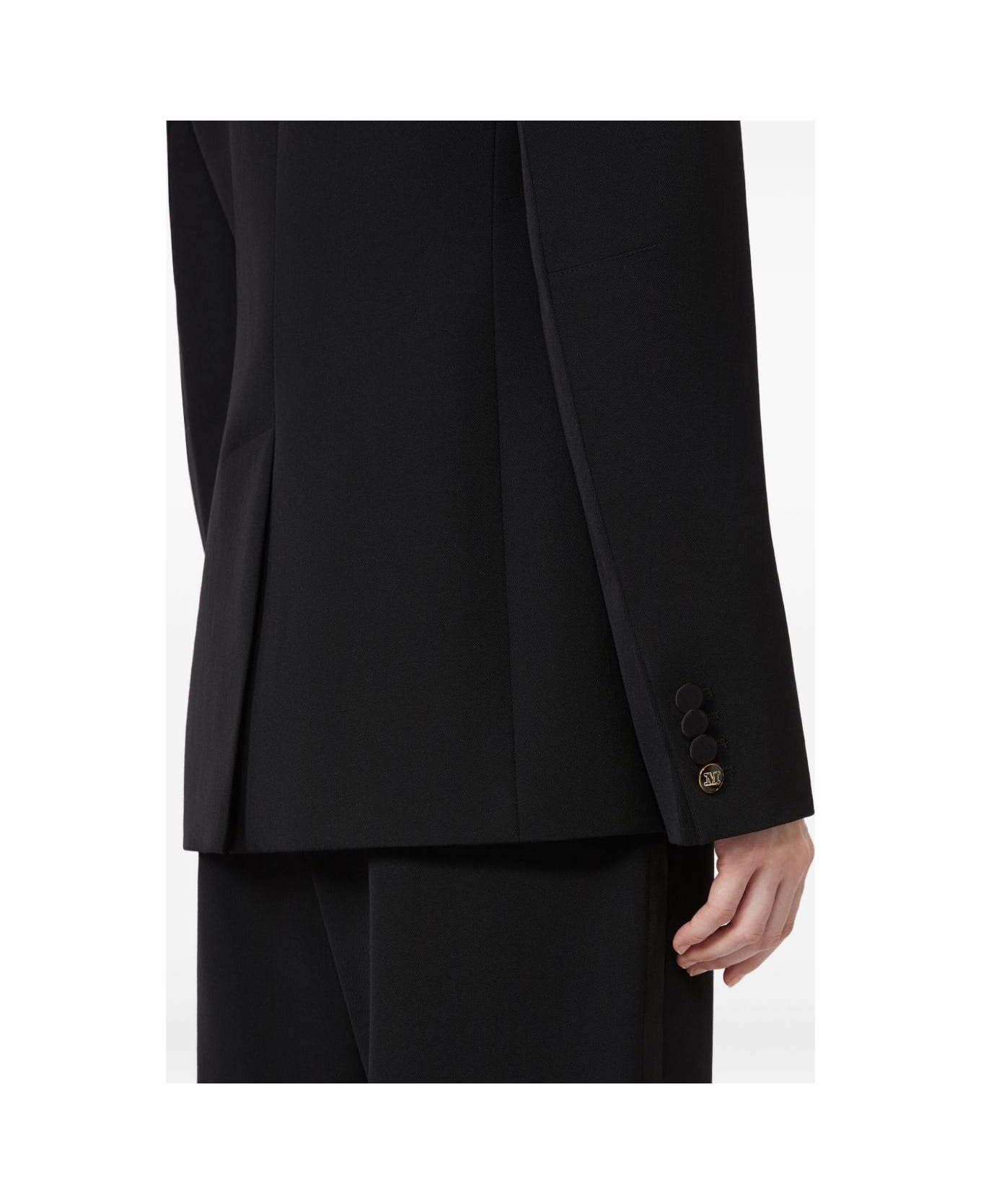 Max Mara Pianoforte Max Mara Giselle Blazer With Embellishment - Black