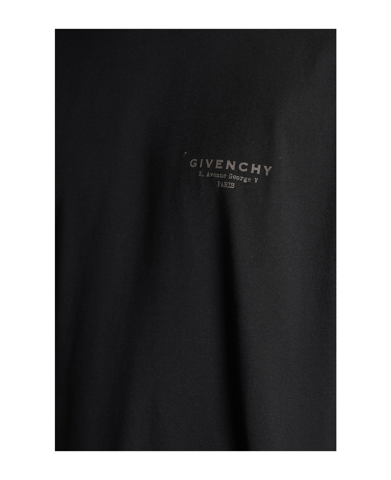 Givenchy T-shirt In Black Cotton - black