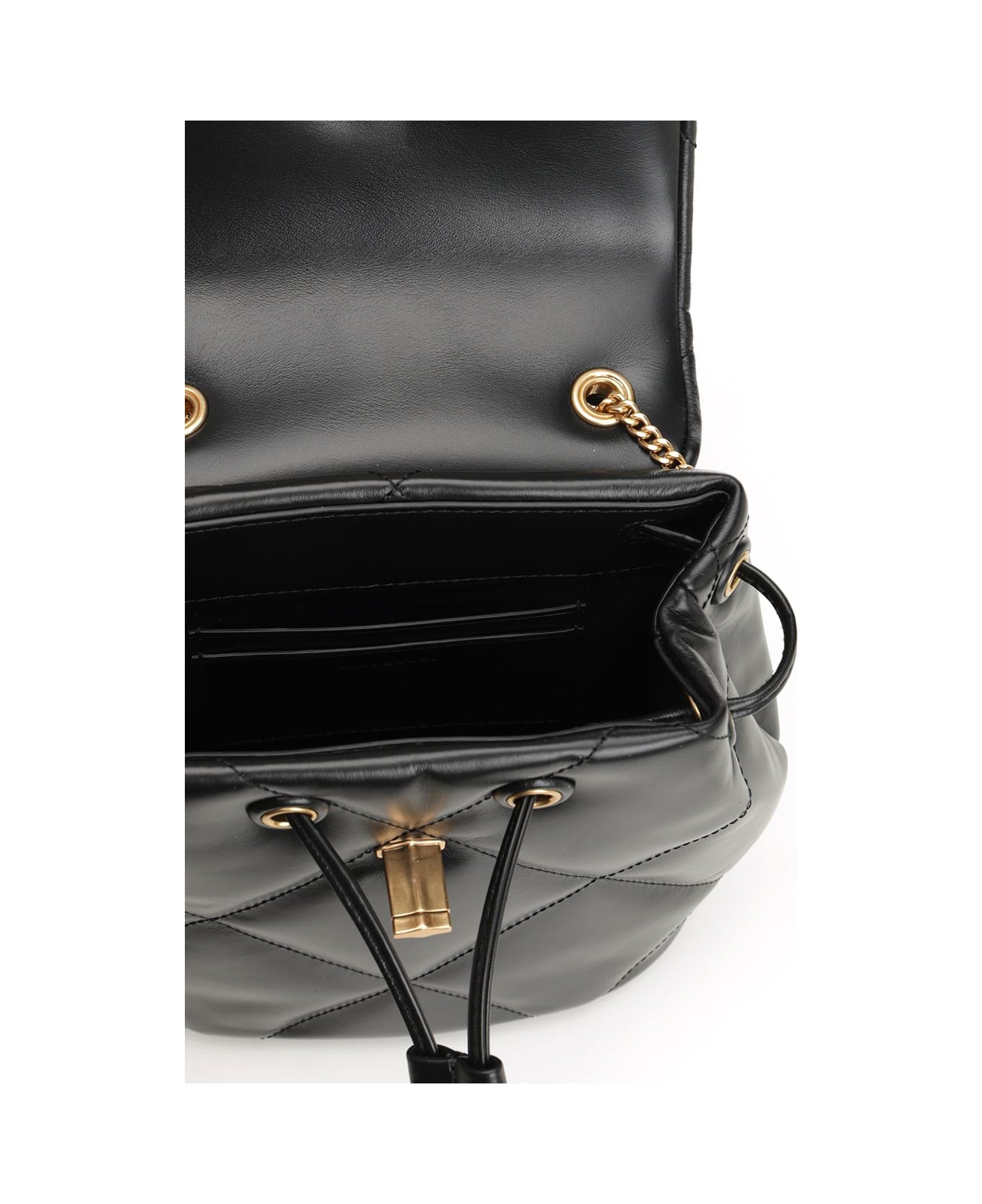 Tory Burch 'kira Diamond Quilt' Mini Backpack - Black