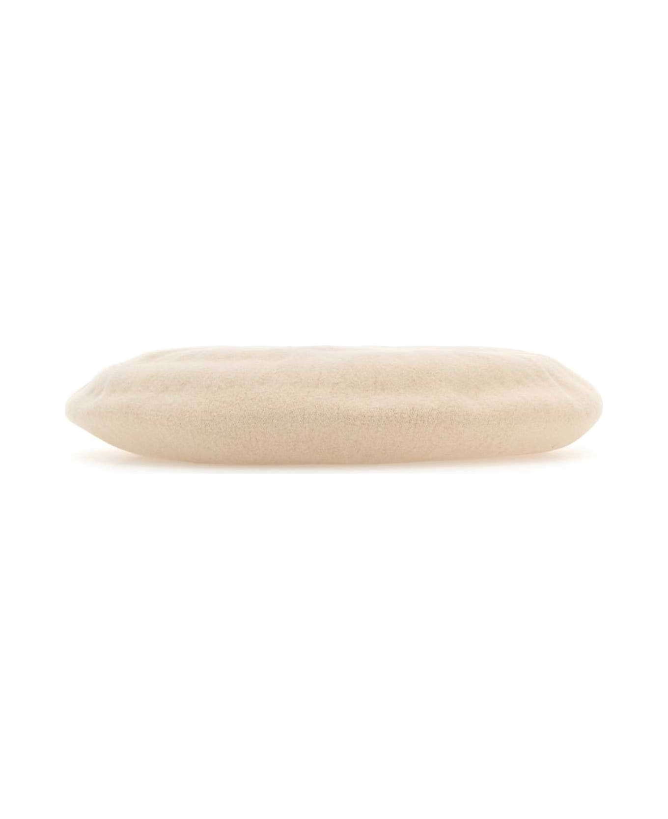 Helen Kaminski Ivory Wool Ali Beret - CREAM