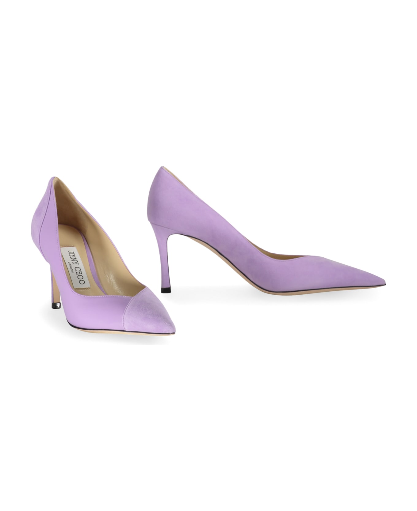 Jimmy Choo Pointy-toe Pumps - Lilac