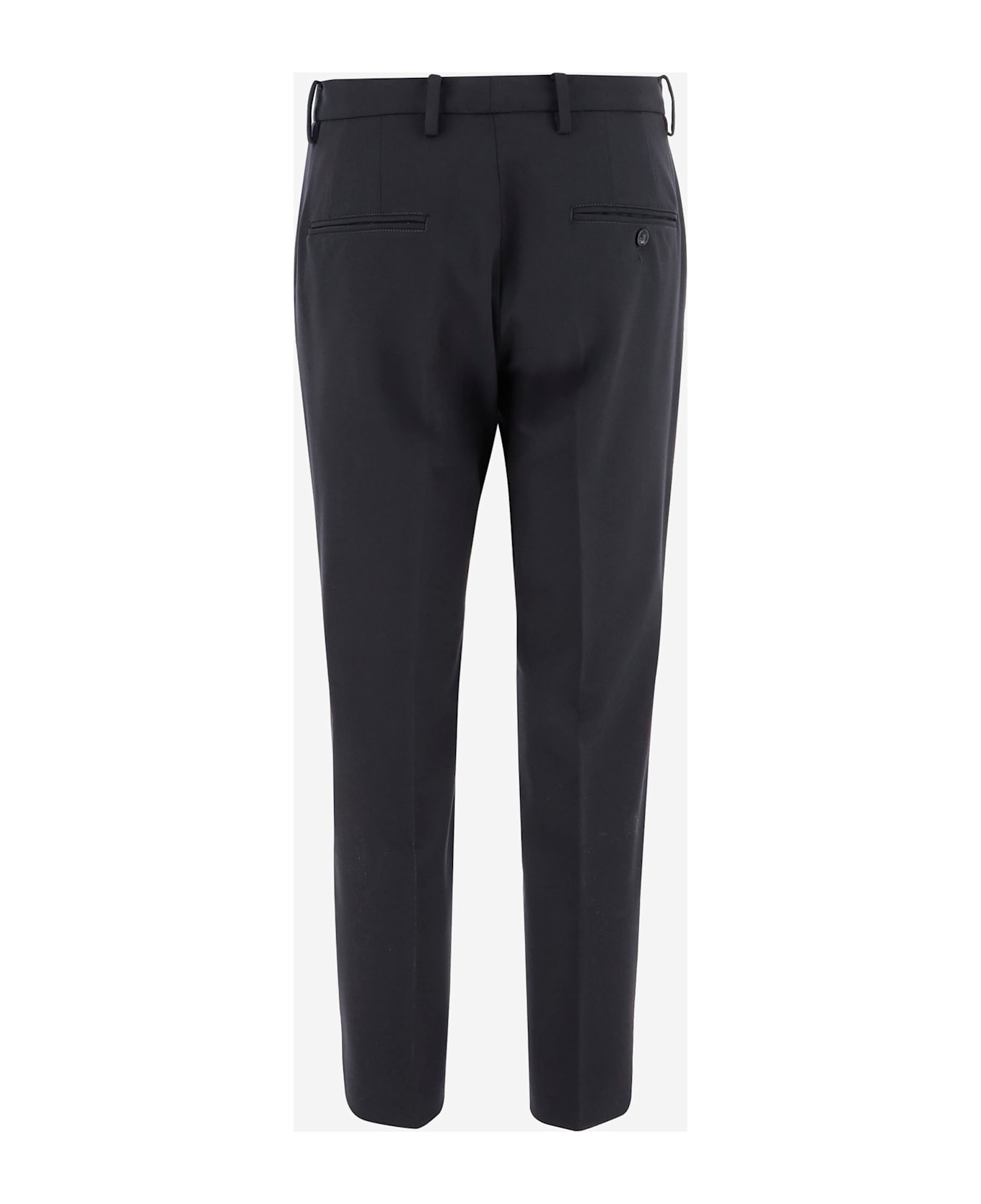 N.21 Stretch Wool Blend Pants - Blue