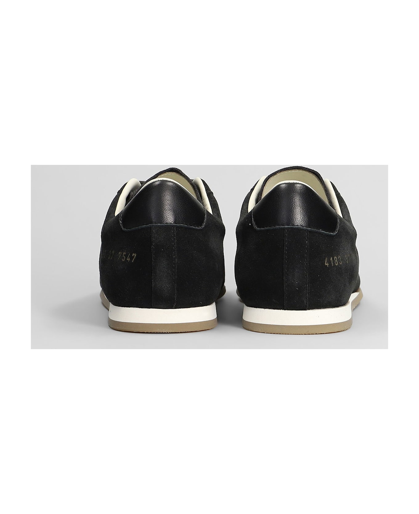 Common Projects Driving Shoe Sneakers In Black Suede - black スニーカー
