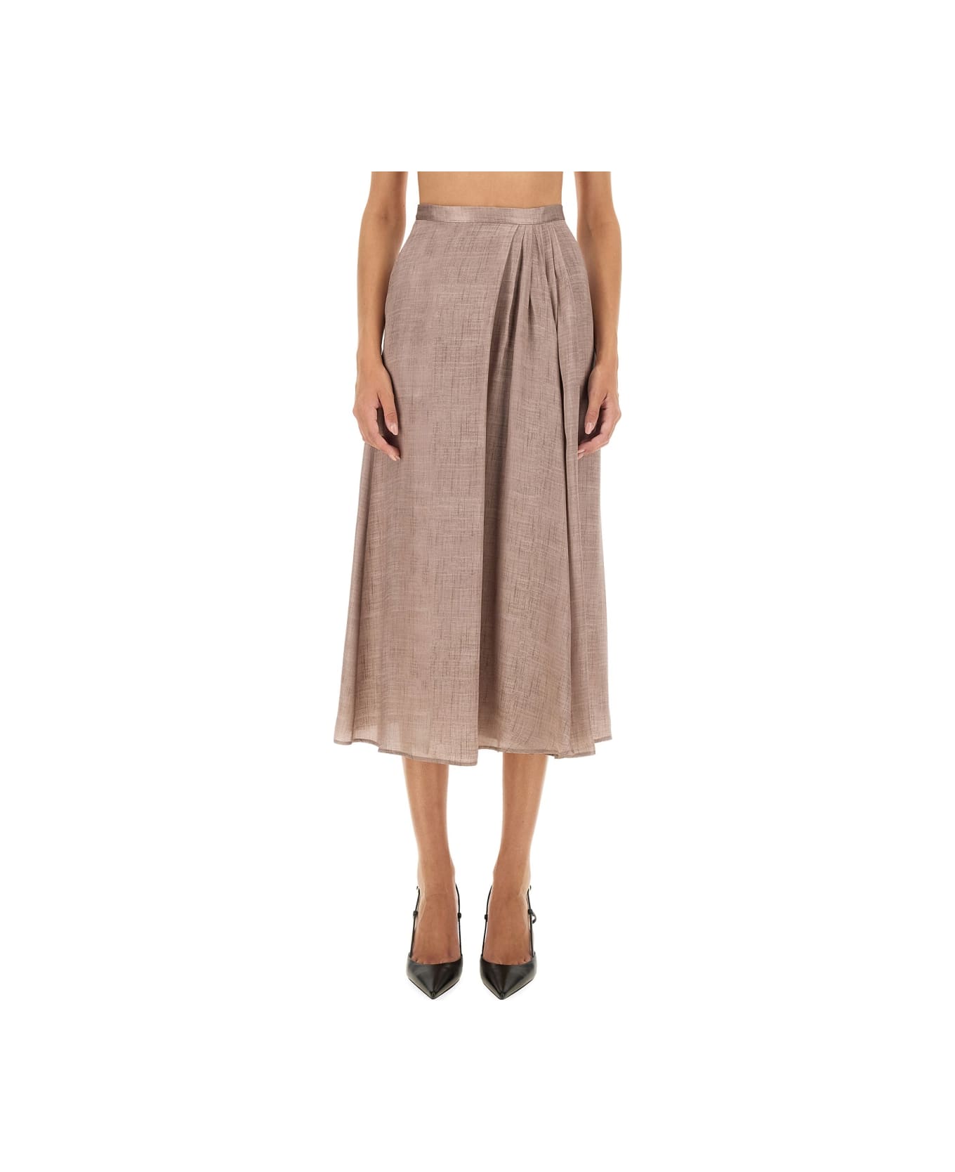 Kiton Midi Skirt - PINK