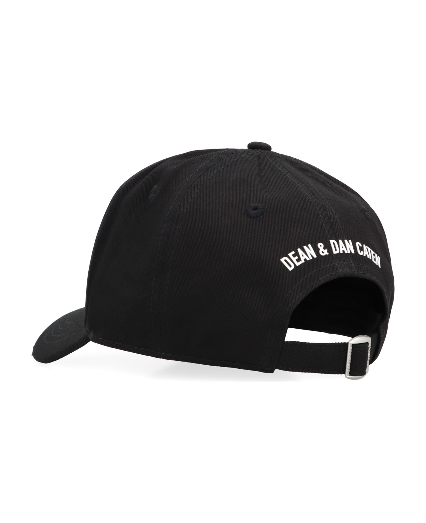 Dsquared2 Embroidered Baseball Cap - black 帽子