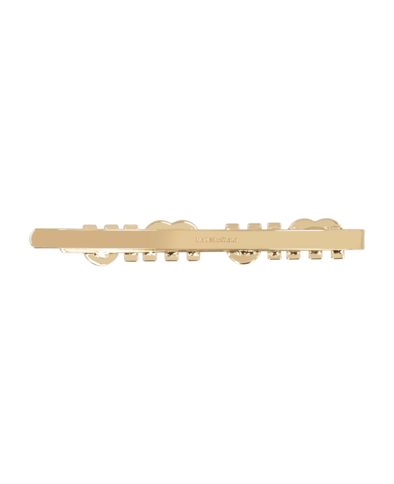 Miu Miu Metal Hair Clip - Gold